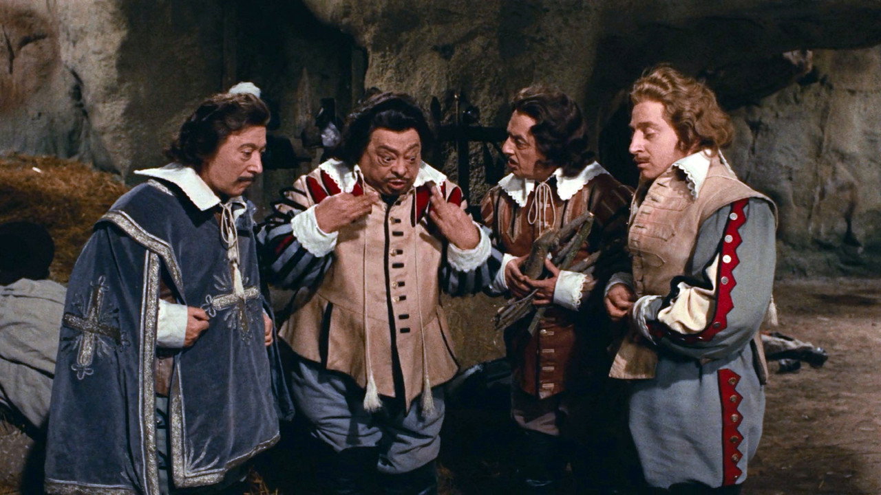 I 4 moschettieri backdrop