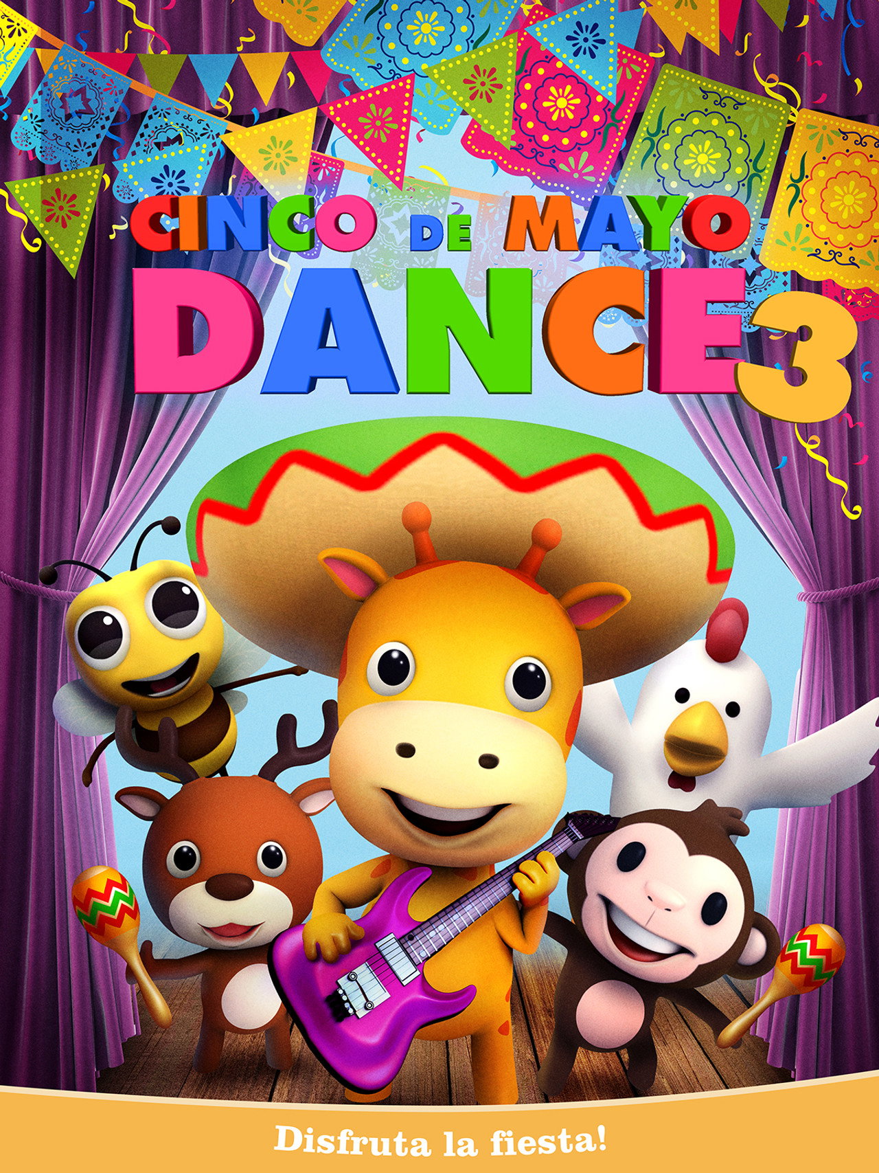 Cinco de Mayo Dance 3 Backdrop