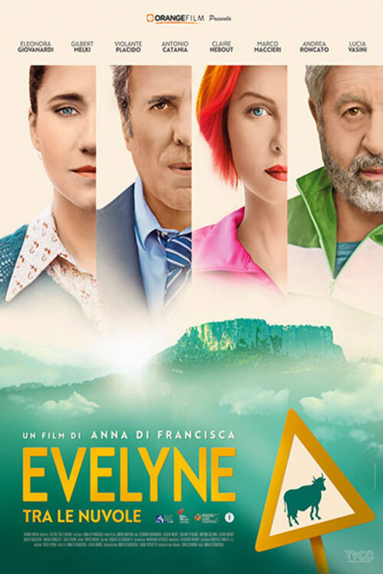 Evelyne tra le nuvole filmaffisch