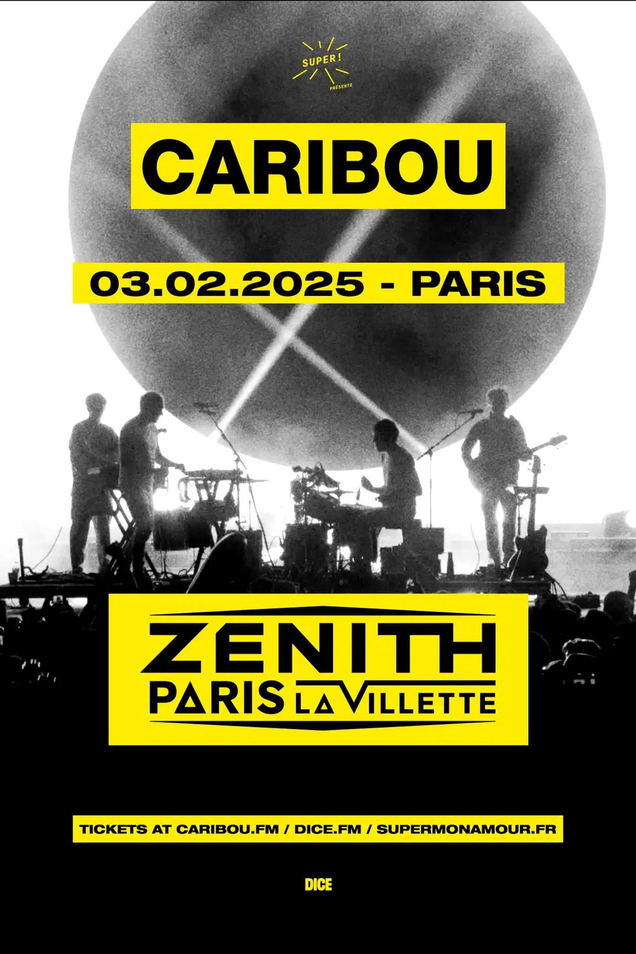 Caribou - Zénith Paris - La Villette - ARTE Concert filmaffisch
