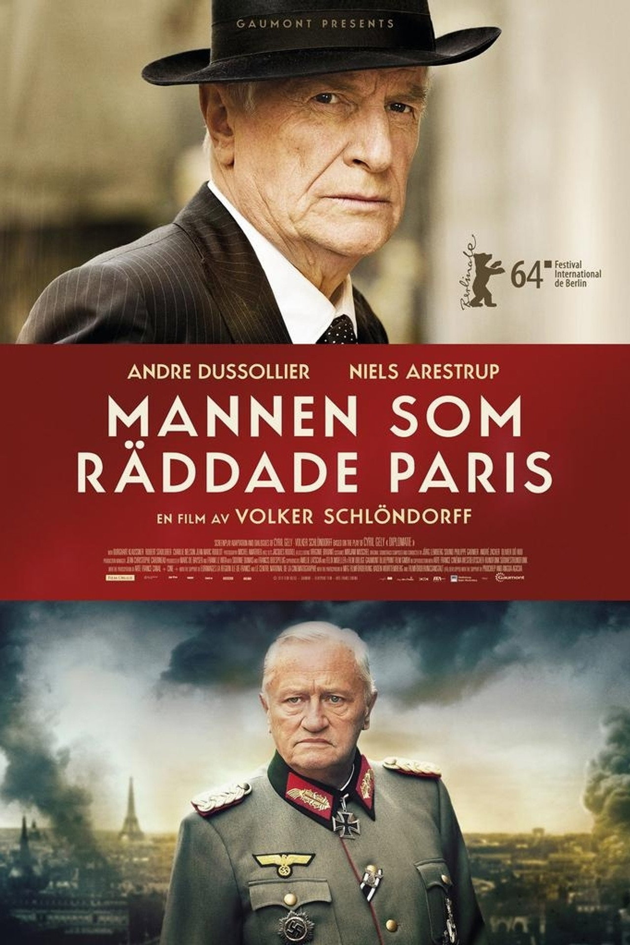 Mannen som räddade Paris filmaffisch