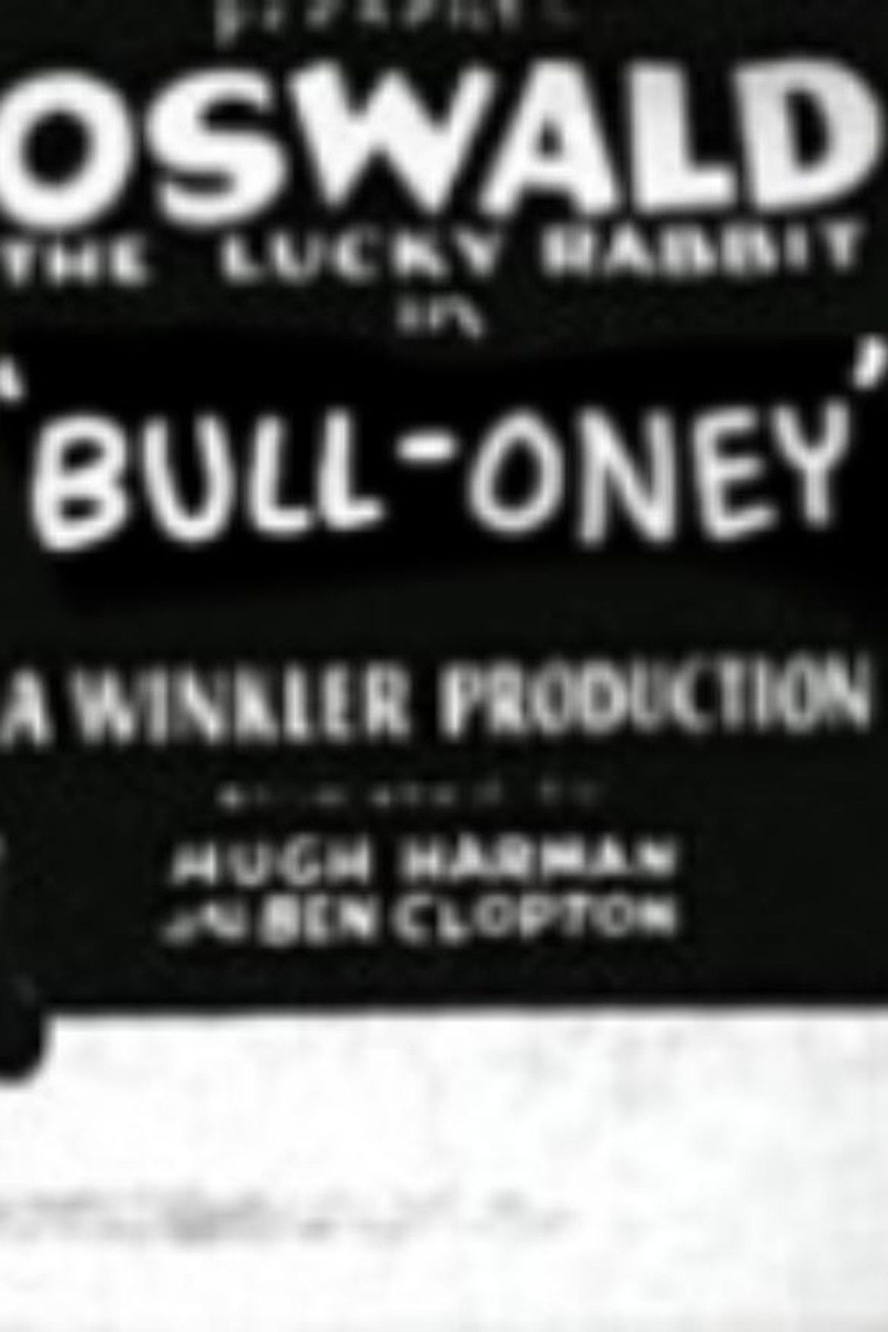 Bull-Oney Backdrop