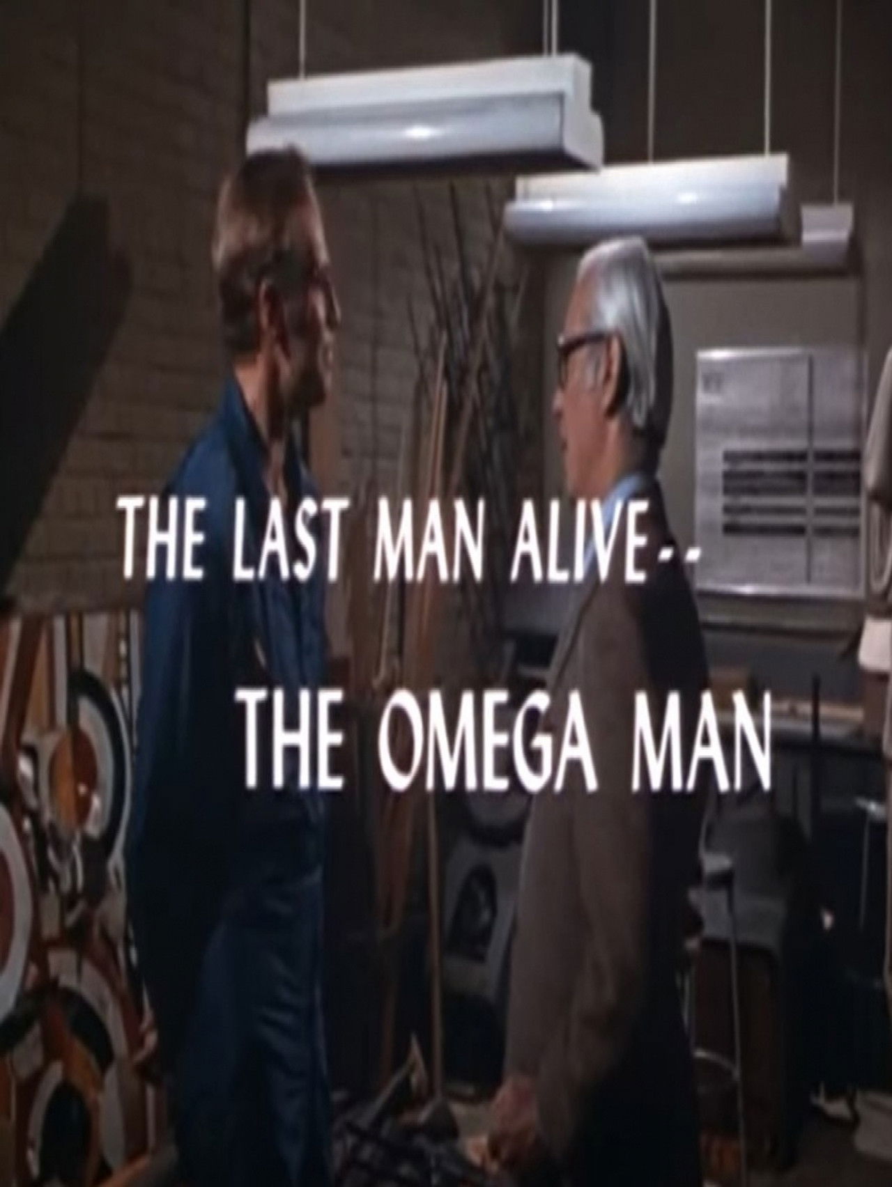 The Last Man Alive: The Omega Man Backdrop