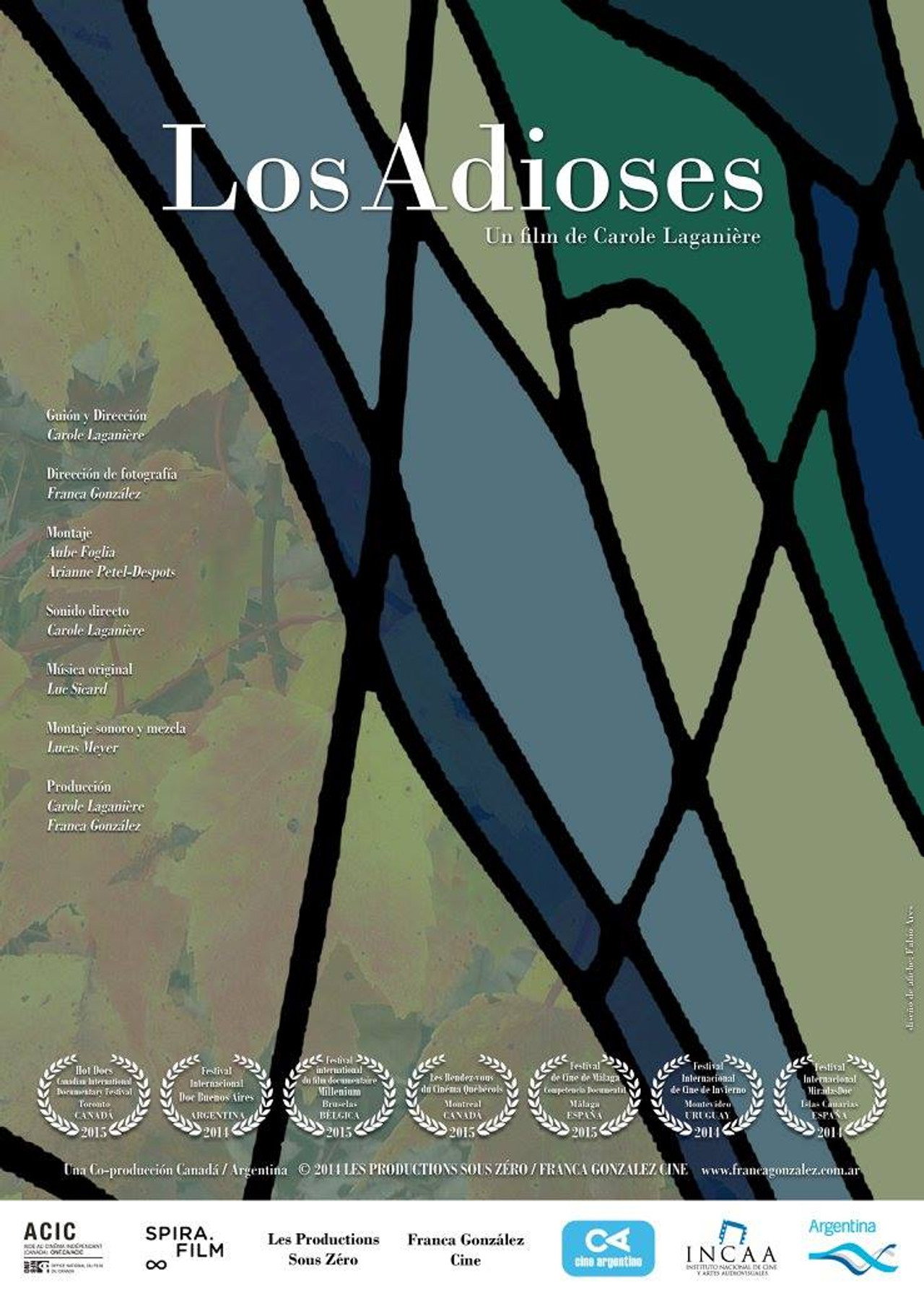 Los adioses filmaffisch