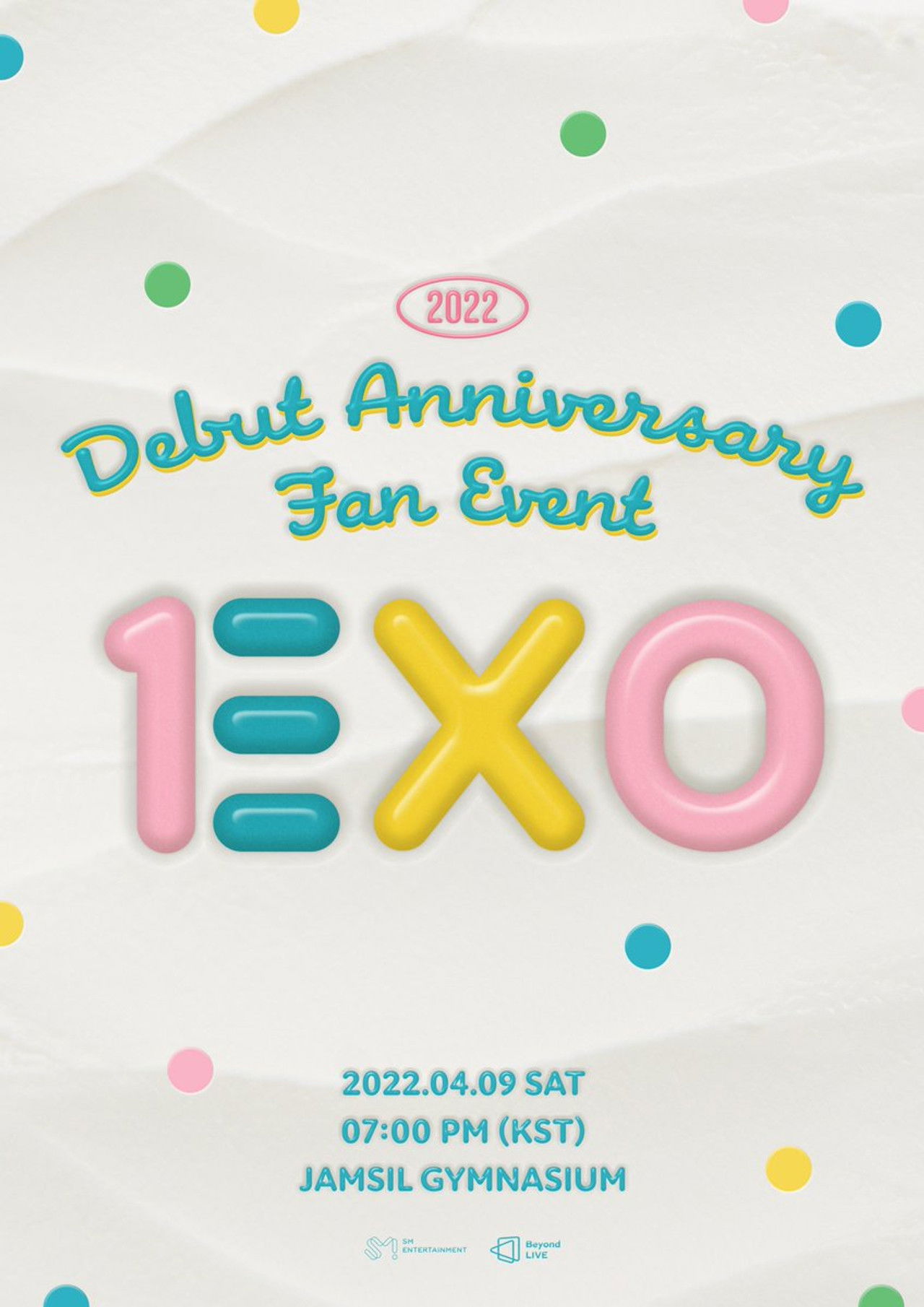 EXO: 10th Anniversary Fan Event Backdrop