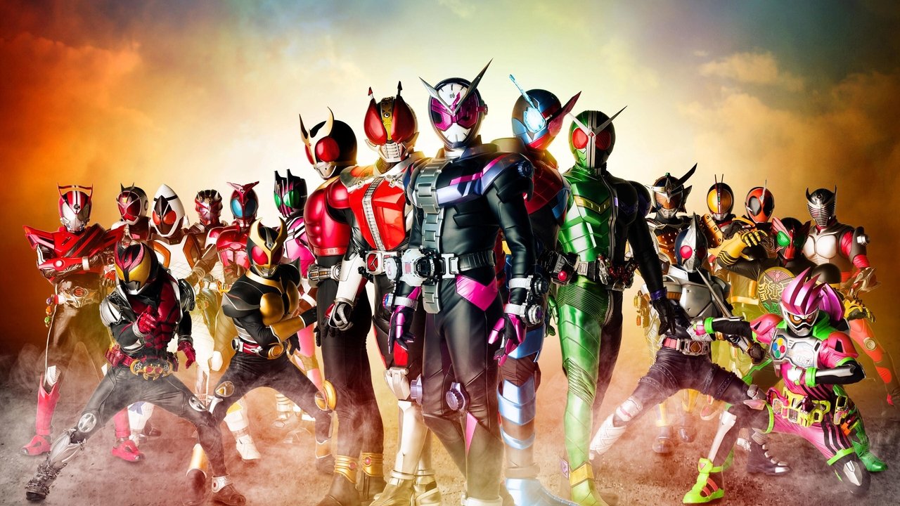 Scen från Kamen Rider Heisei Generations Forever