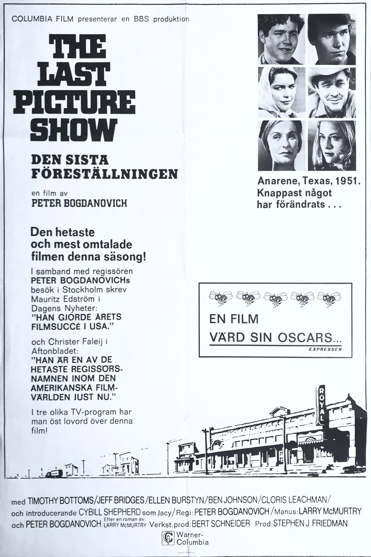 Den sista föreställningen filmaffisch
