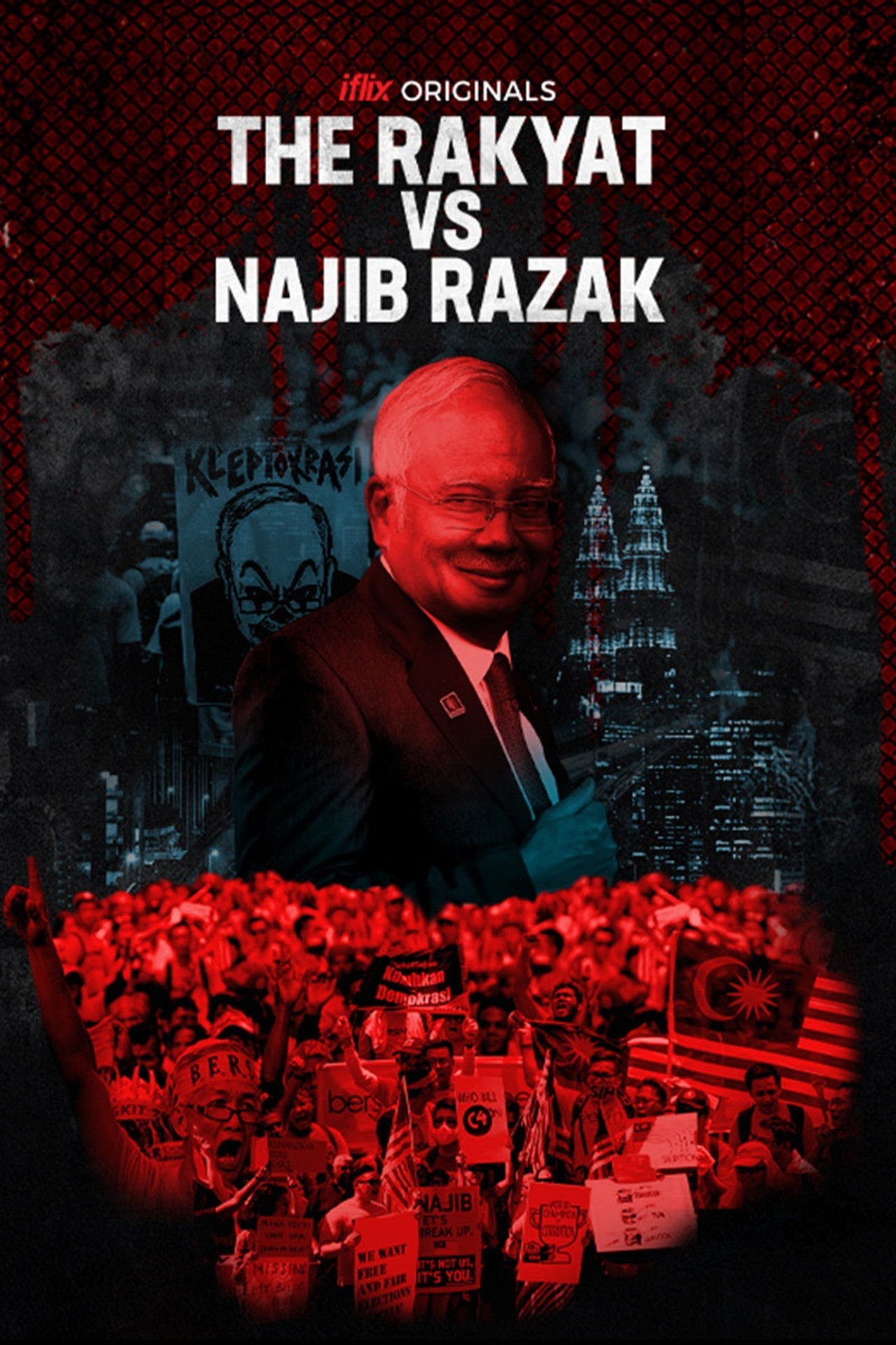 The Rakyat VS Najib Razak Backdrop