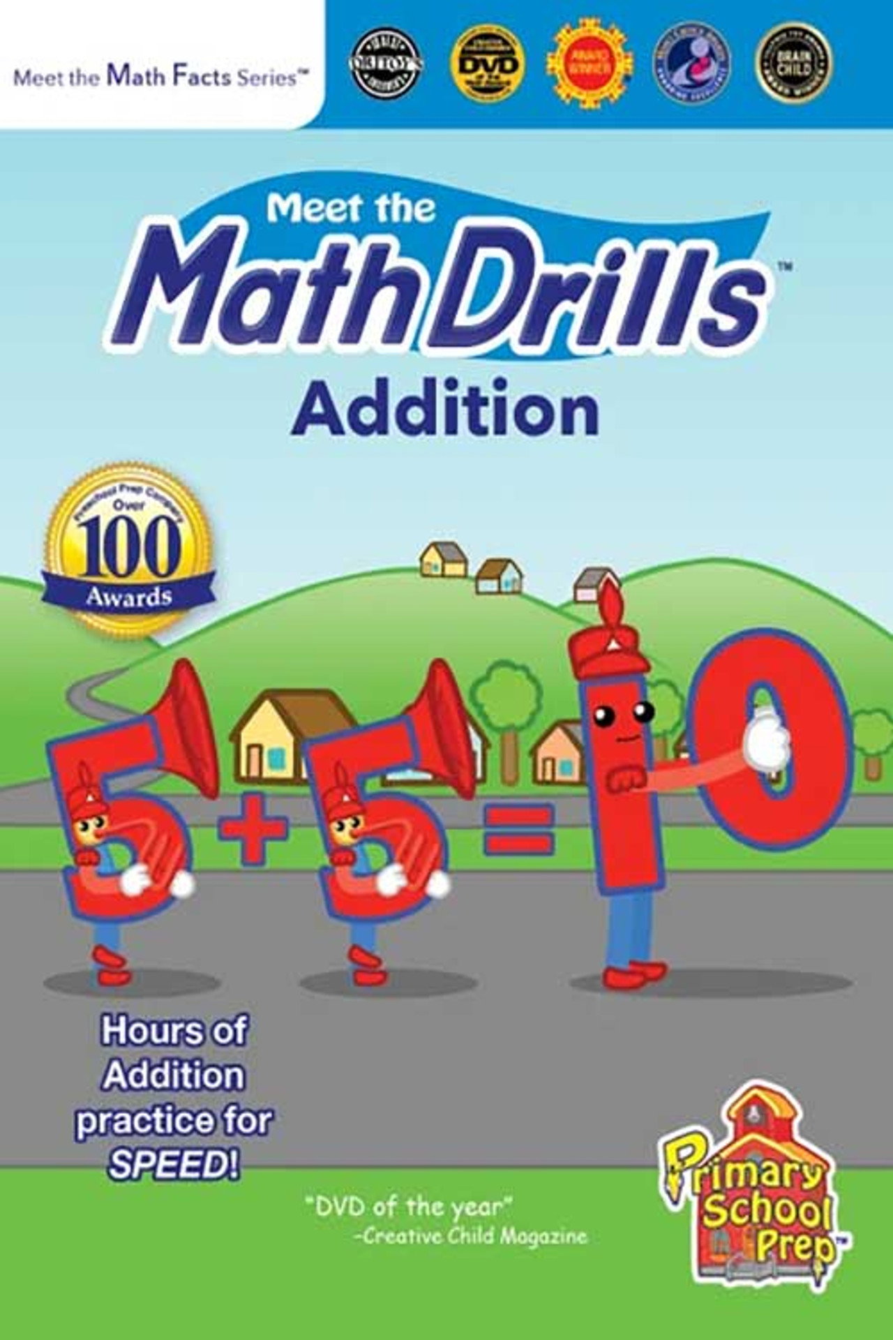 Meet the Math Drills - Addition poster