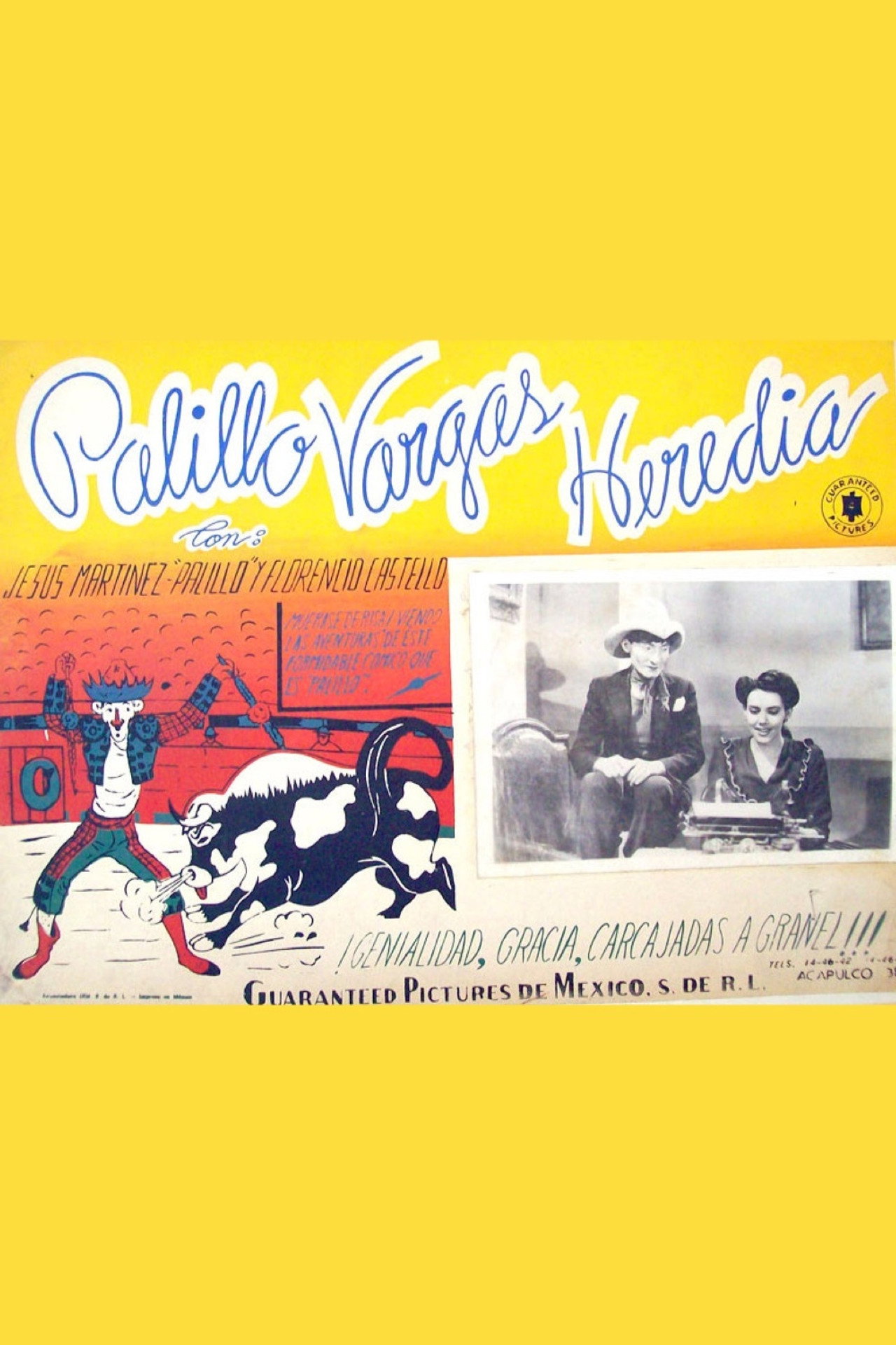 Palillo Vargas Heredia filmaffisch
