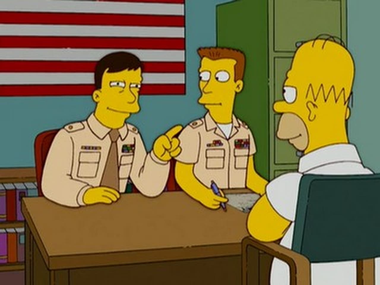 The Simpsons - Season 18 Episode 5 : G.I. (Annoyed Grunt)