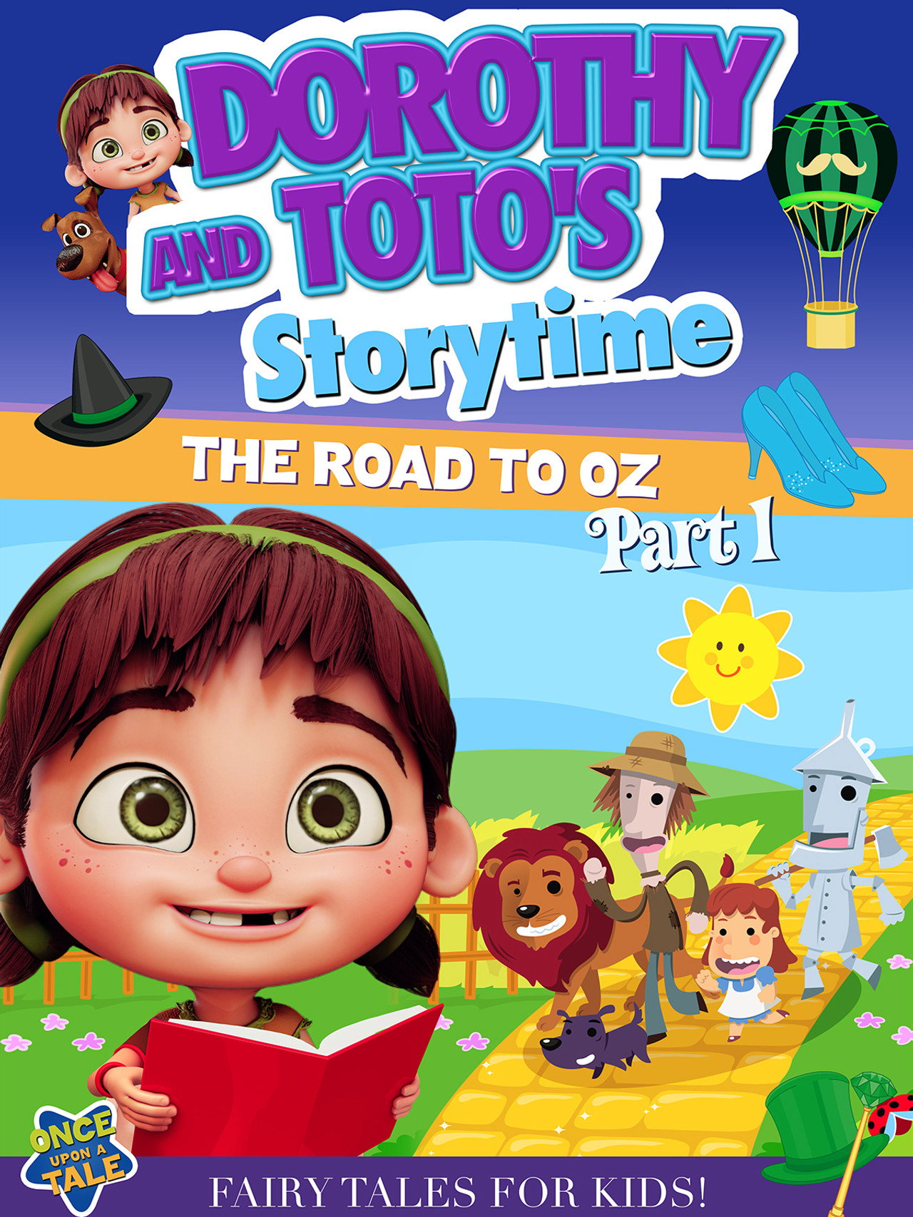 Dorothy And Toto's Storytime: The Road To Oz Part 1 Backdrop