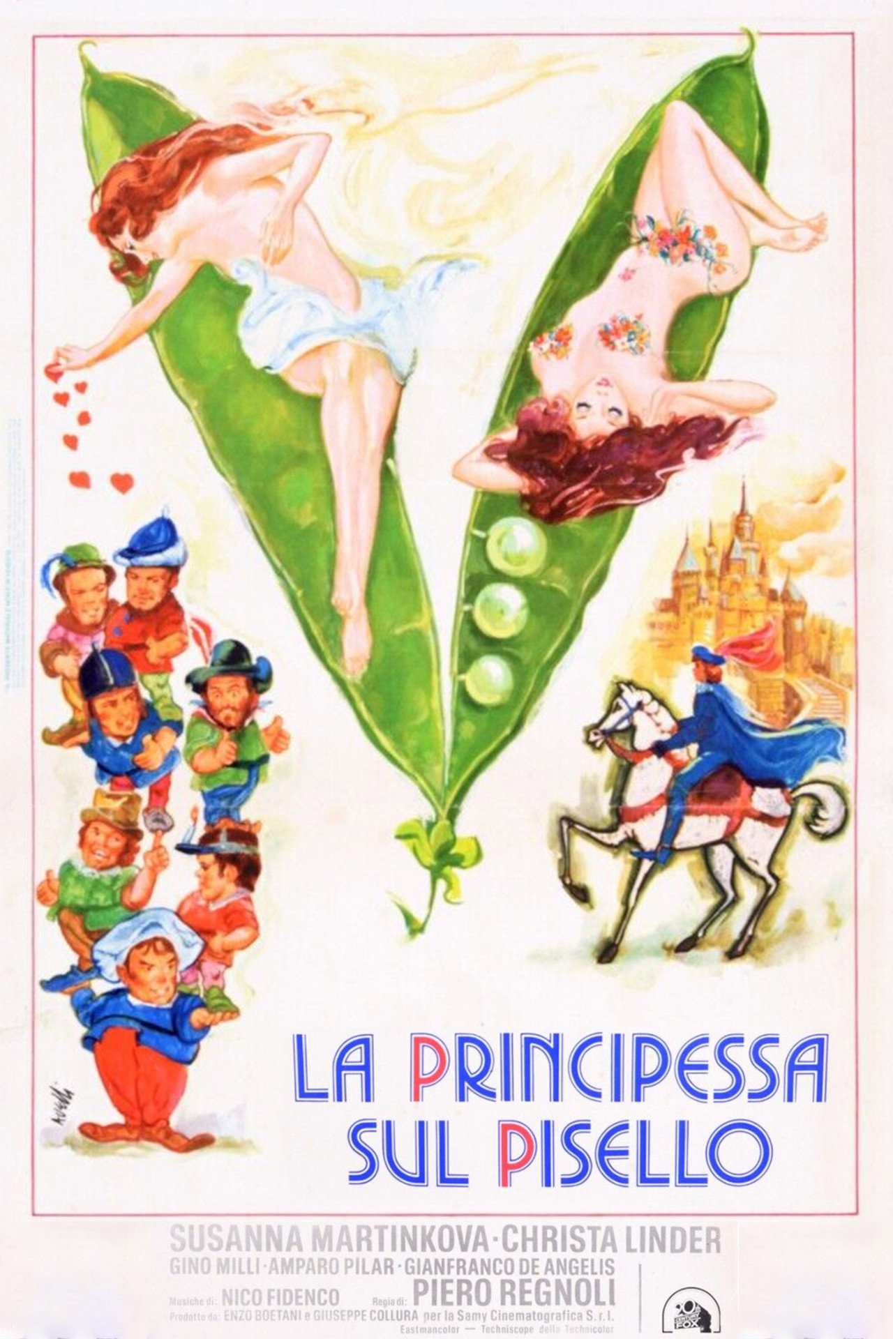 La principessa sul pisello filmaffisch