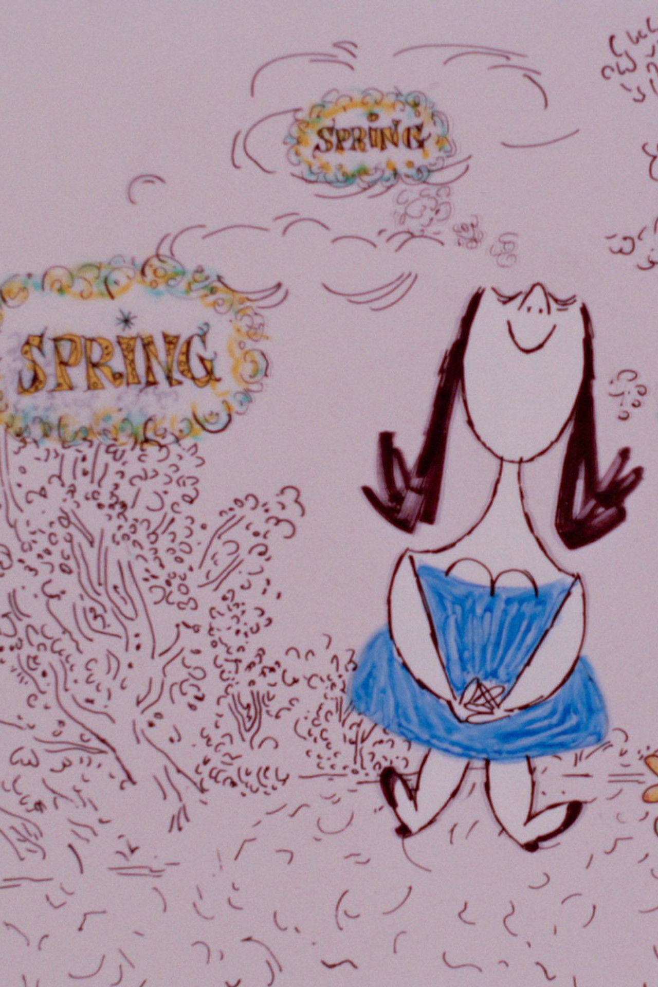 Springtime for Samantha Backdrop