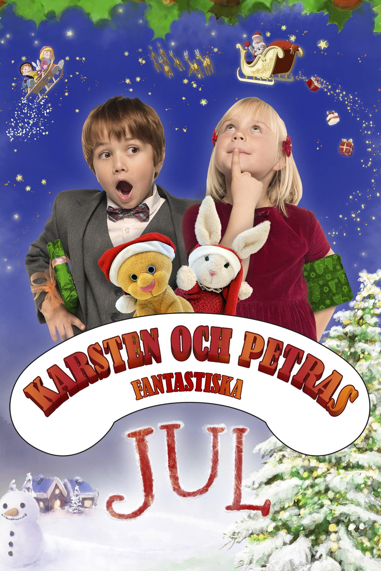 Karsten och Petras fantastiska jul filmaffisch
