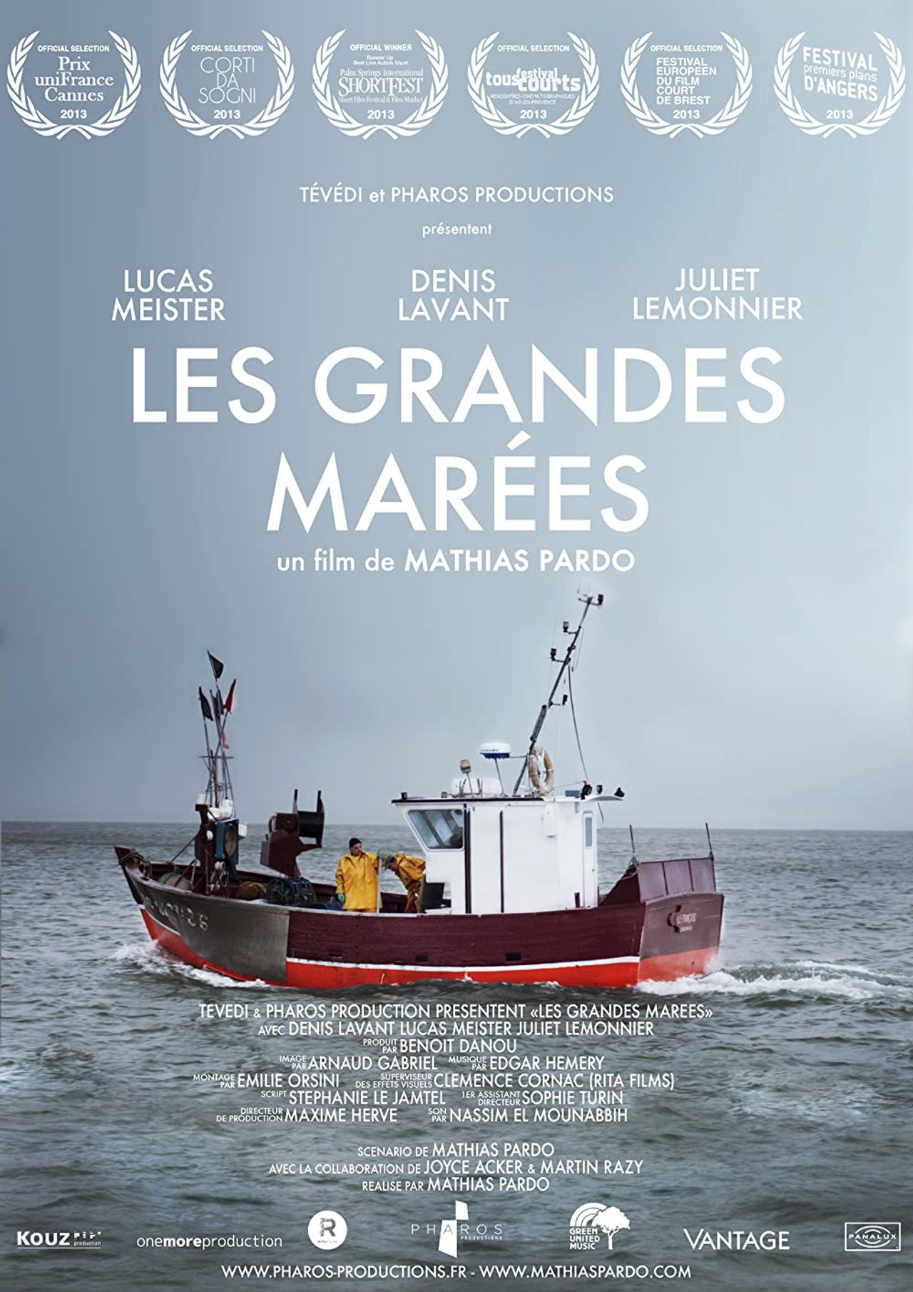 Les Grandes Marées filmaffisch
