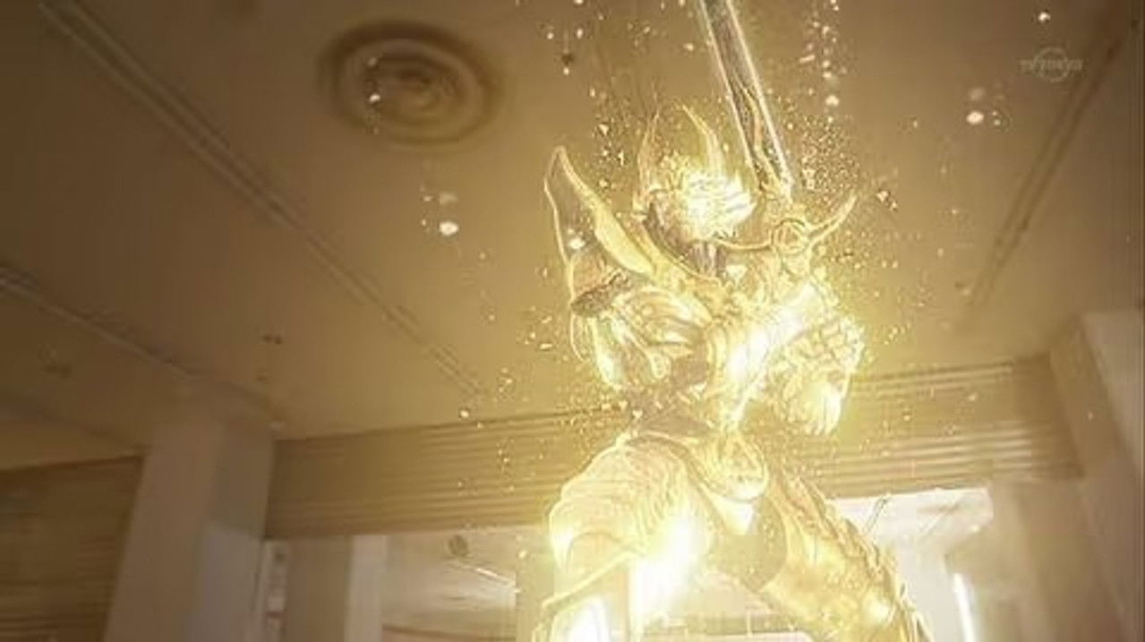 GARO: The One Who Shines in the Darkness — Gold wave