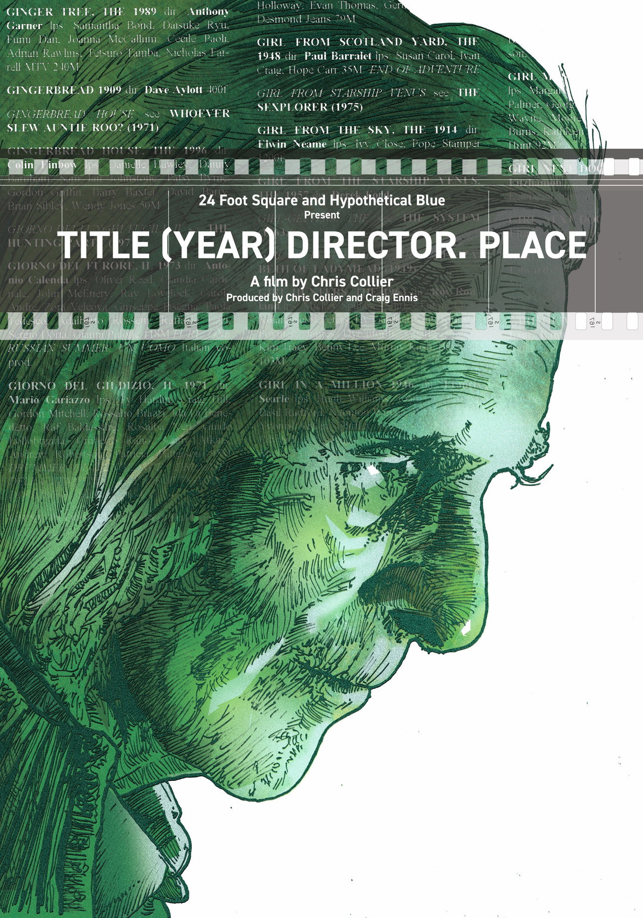 Title (Year) Director. Place filmaffisch