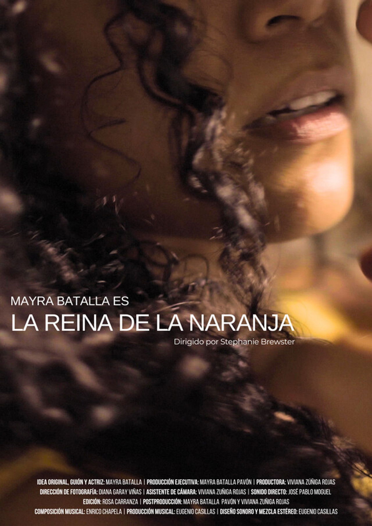 Miss Orange Backdrop