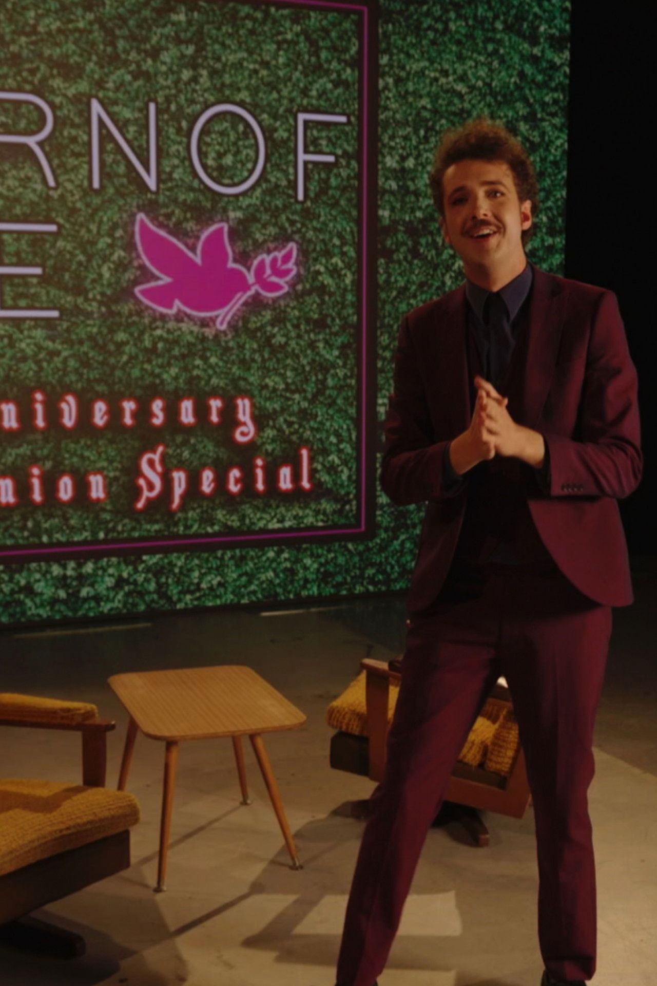 Unturnoffable Garnet Anniversary Holiday Reunion Special Backdrop