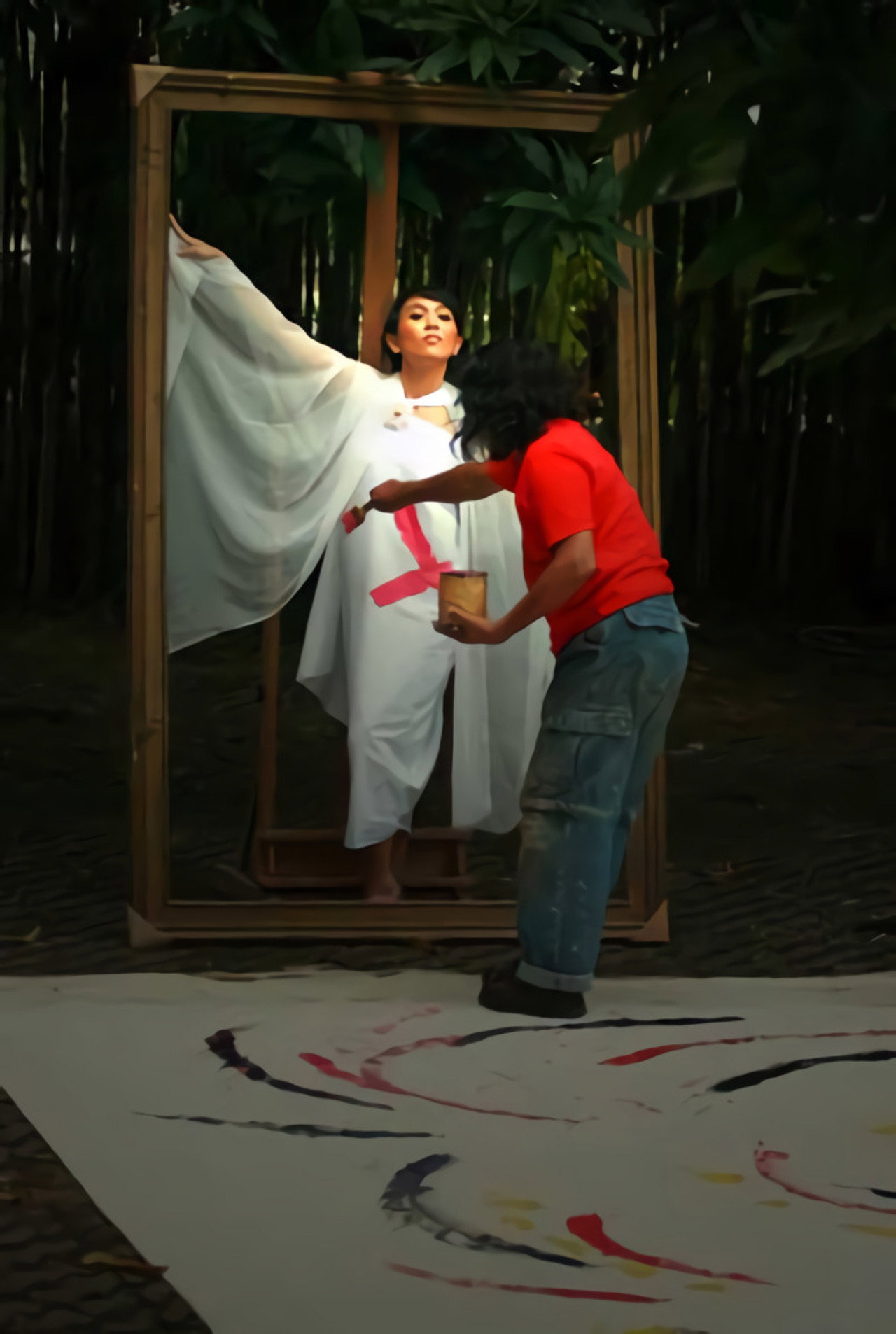 Di Atas Kanvas Cinta filmaffisch
