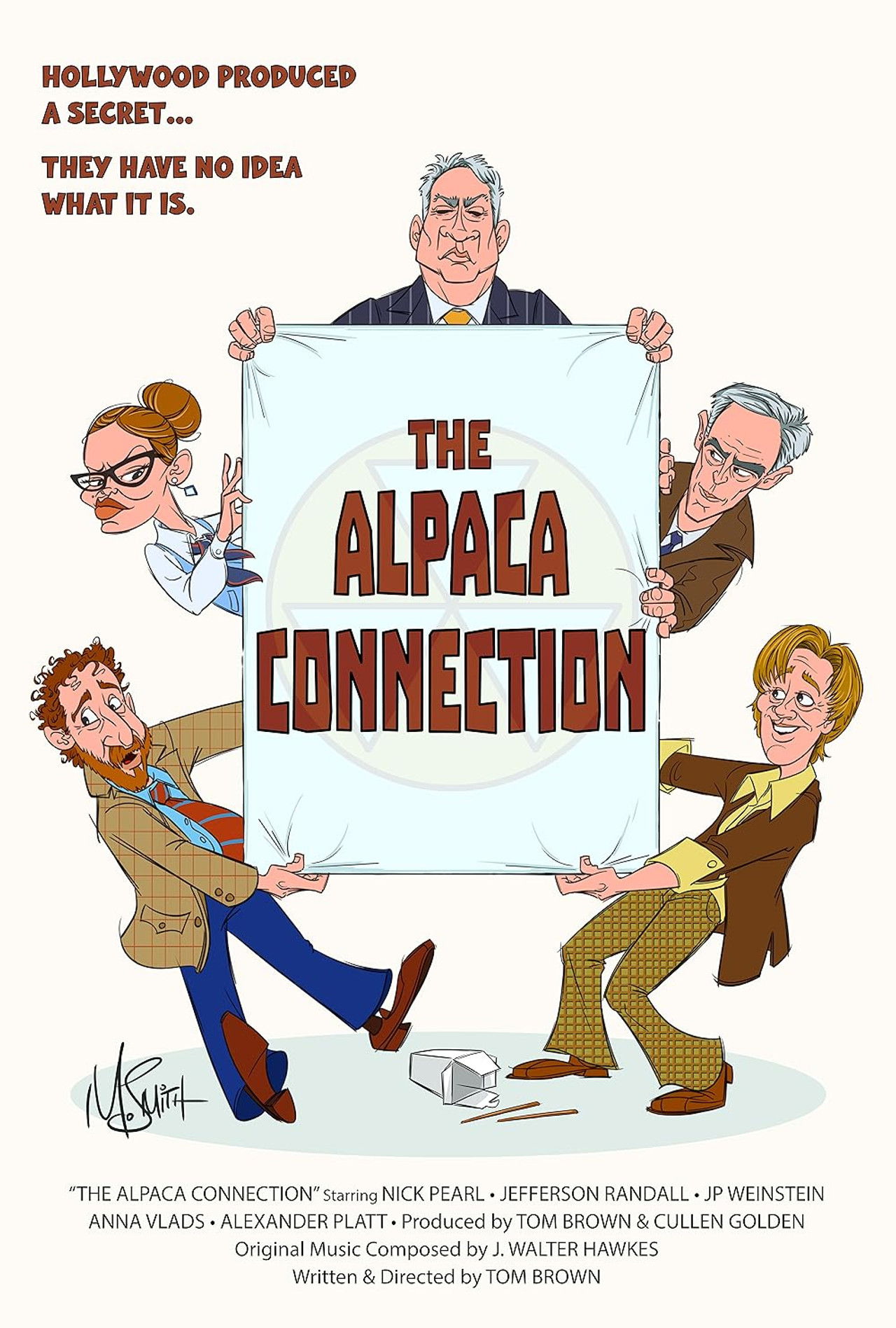The Alpaca Connection Backdrop