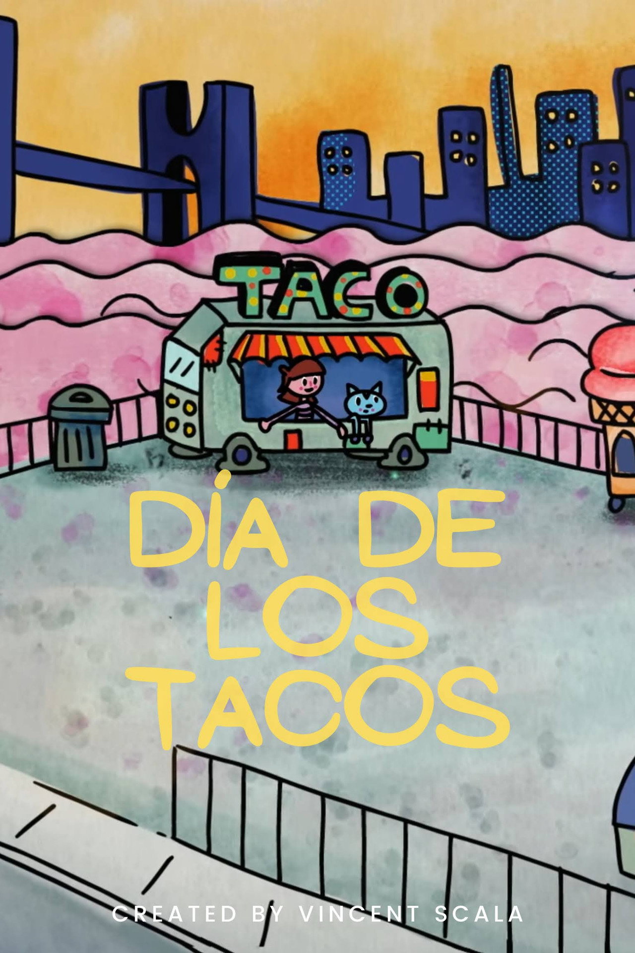 Día de los Tacos Backdrop