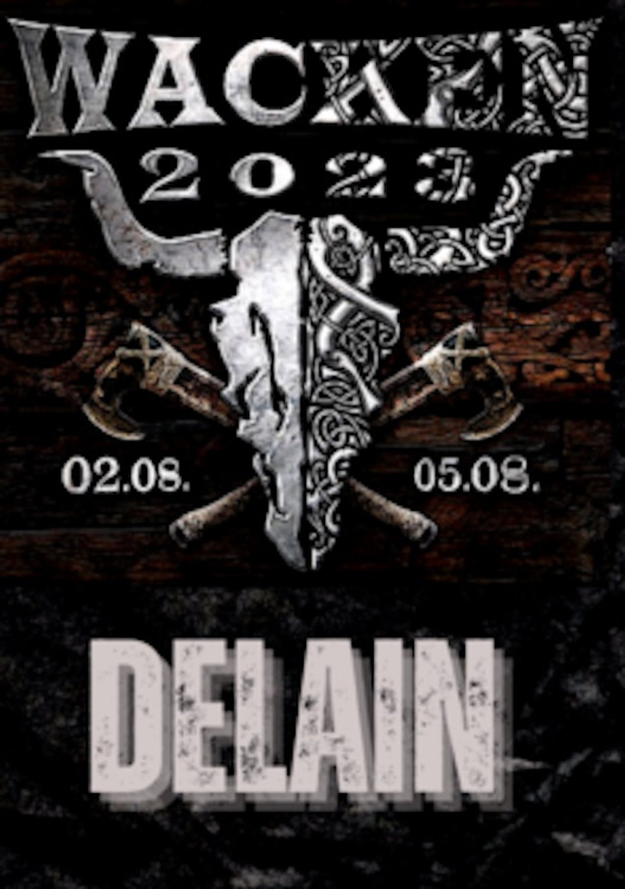 Delain Live At Wacken 2023 filmaffisch