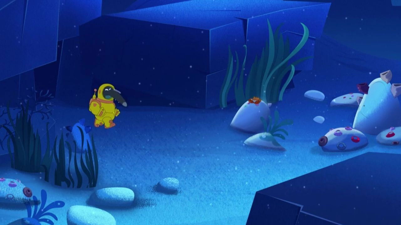 Loup — Le Loup qui voulait explorer les fonds marins