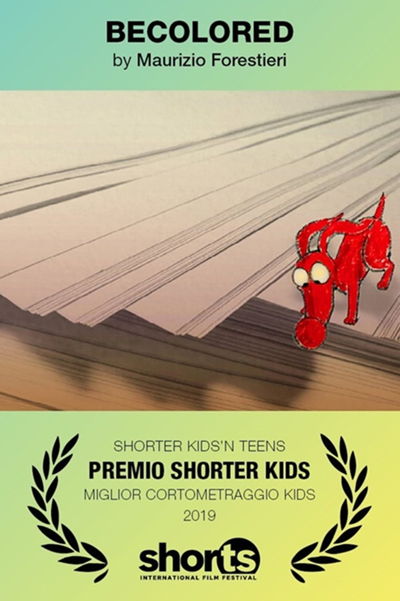 Becolored filmaffisch