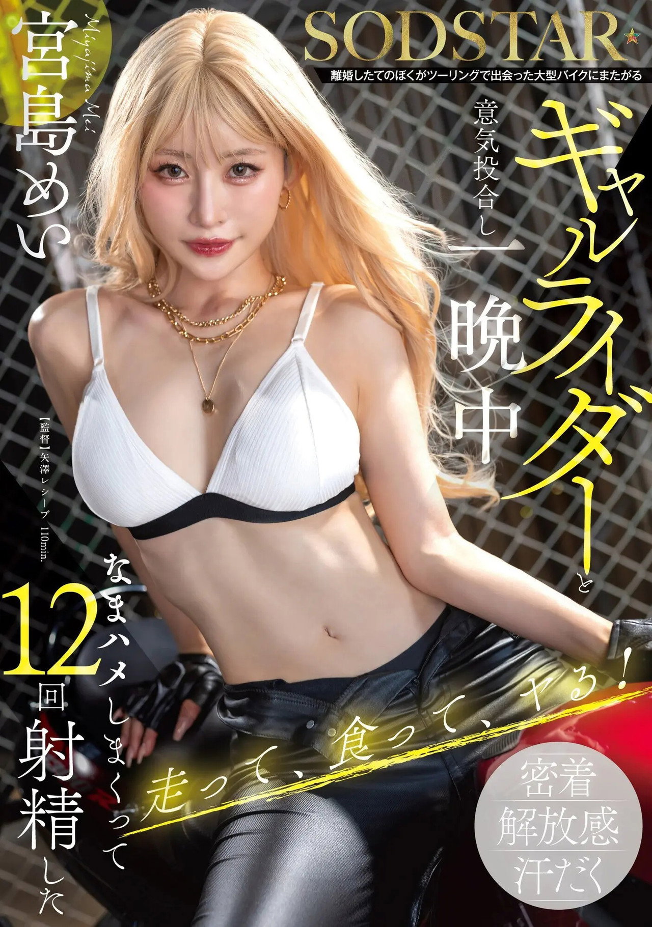 離婚したてのぼくがツーリングで出会った大型バイクにまたがるギャルライダーと意気投合し一晩中なまハメしまくって12回射精した 宮島めい filmaffisch