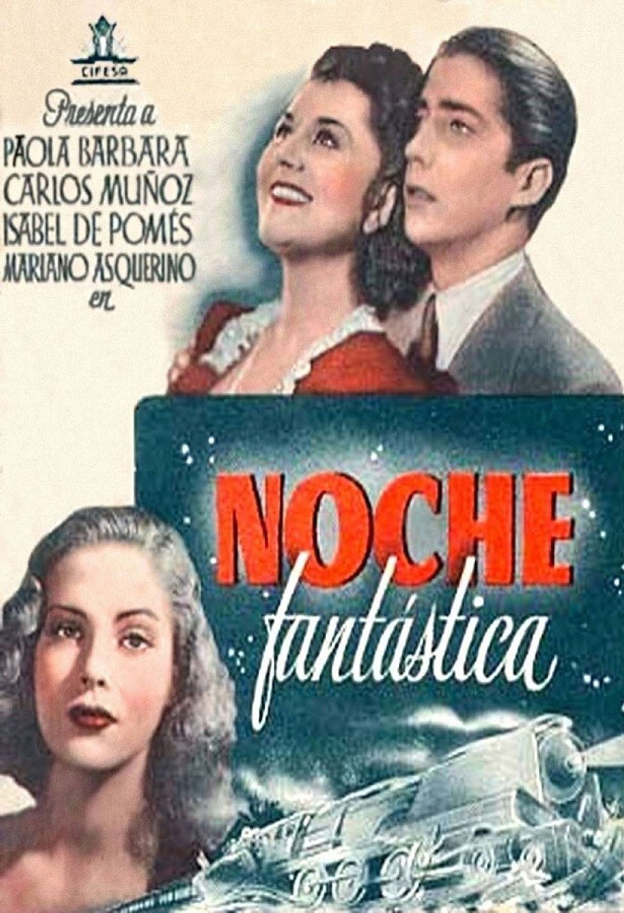 Noche fantástica Backdrop