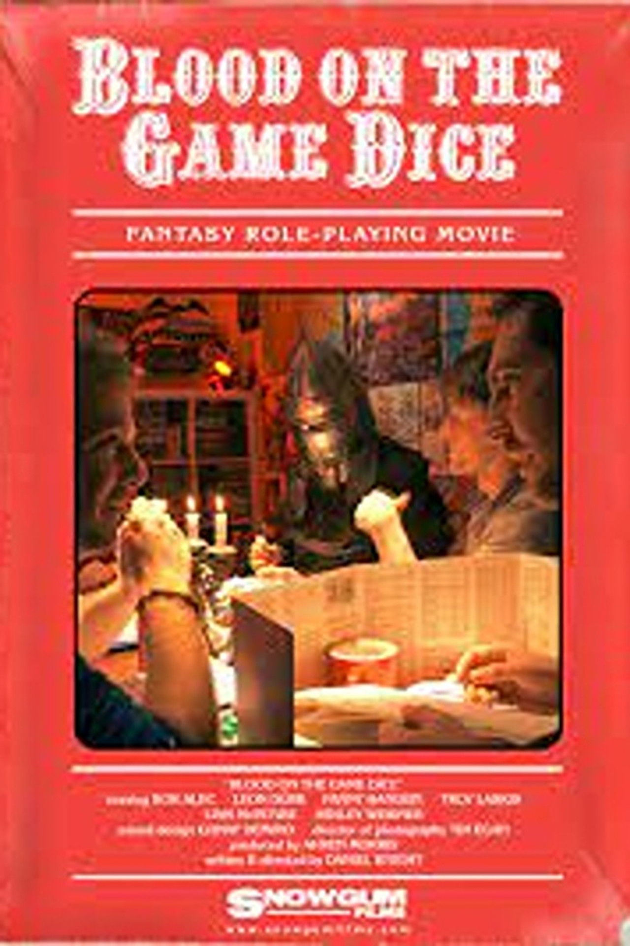 Blood on the Game Dice Backdrop