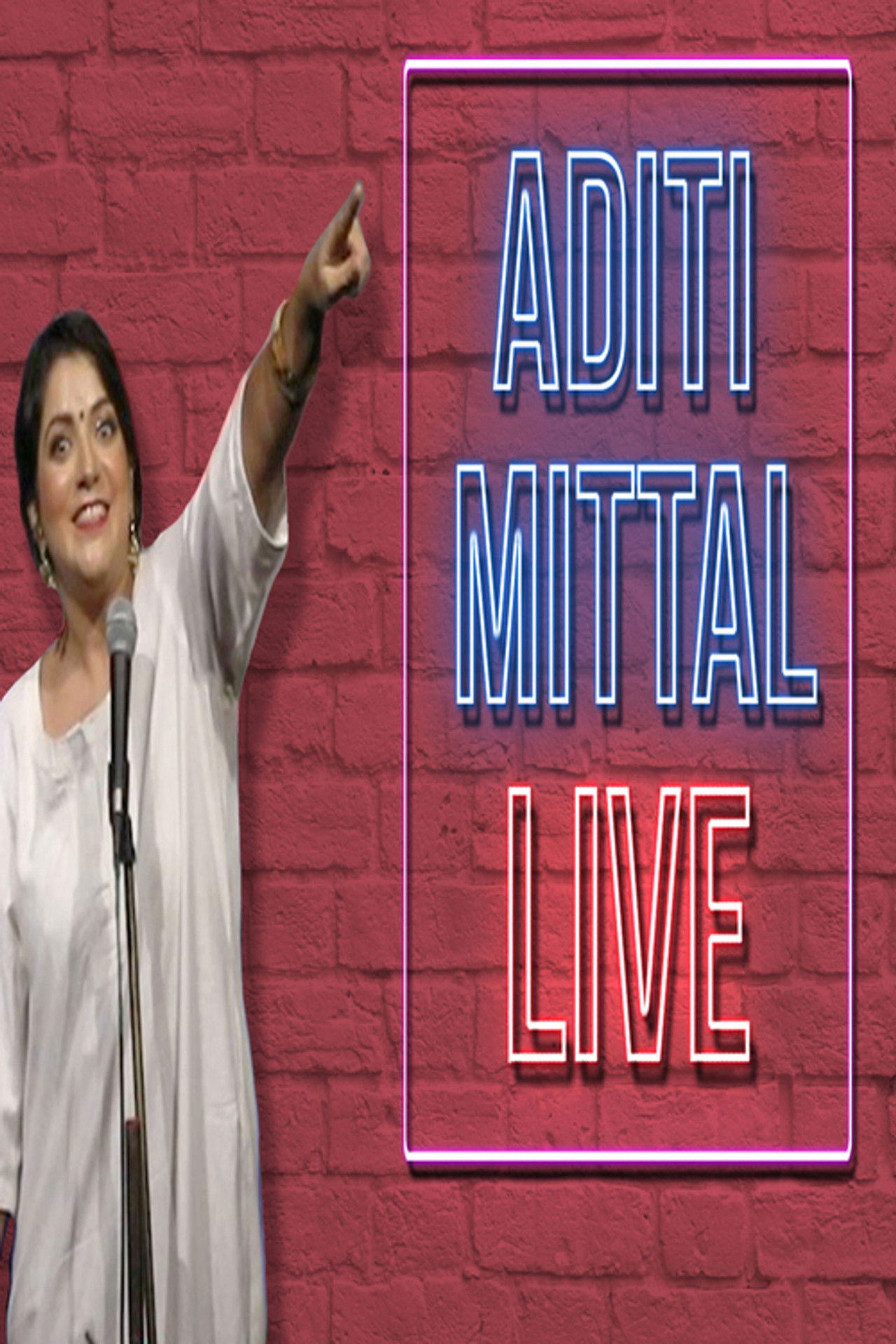 Aditi Mittal Live poster