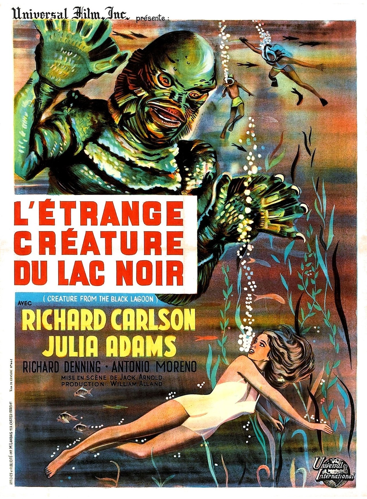 L'Étrange Créature du lac noir poster