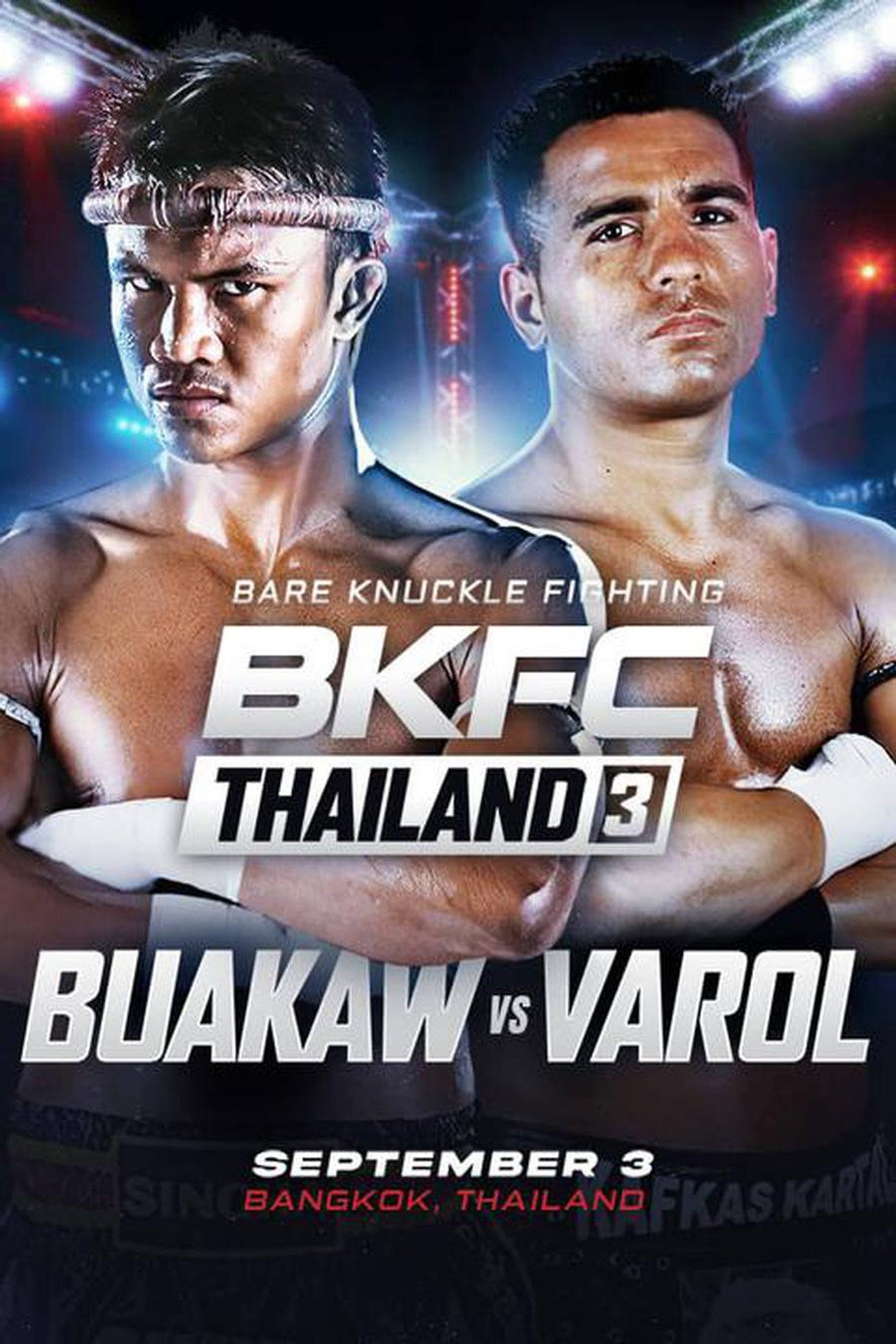 BKFC Thailand 3 poster