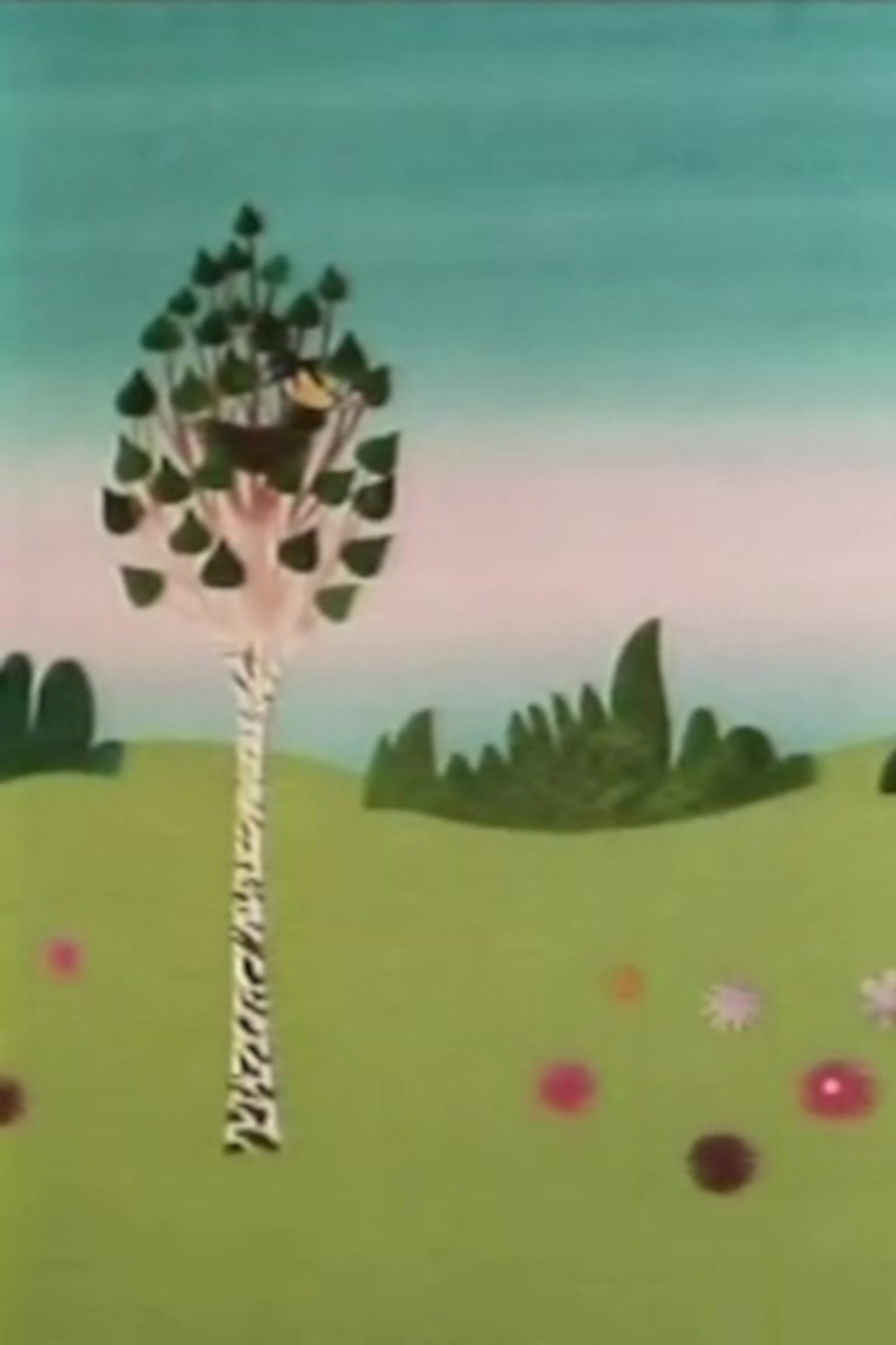 Broom and Bird