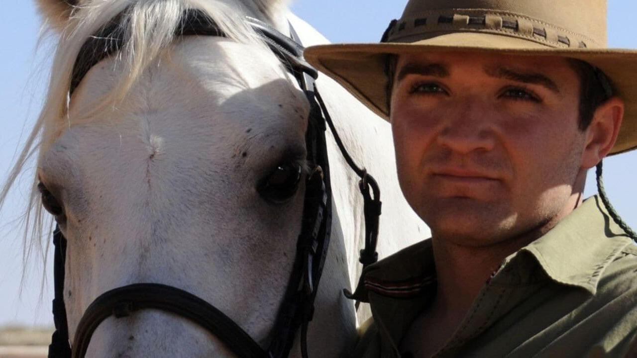 Tornado and the Kalahari Horse Whisperer background