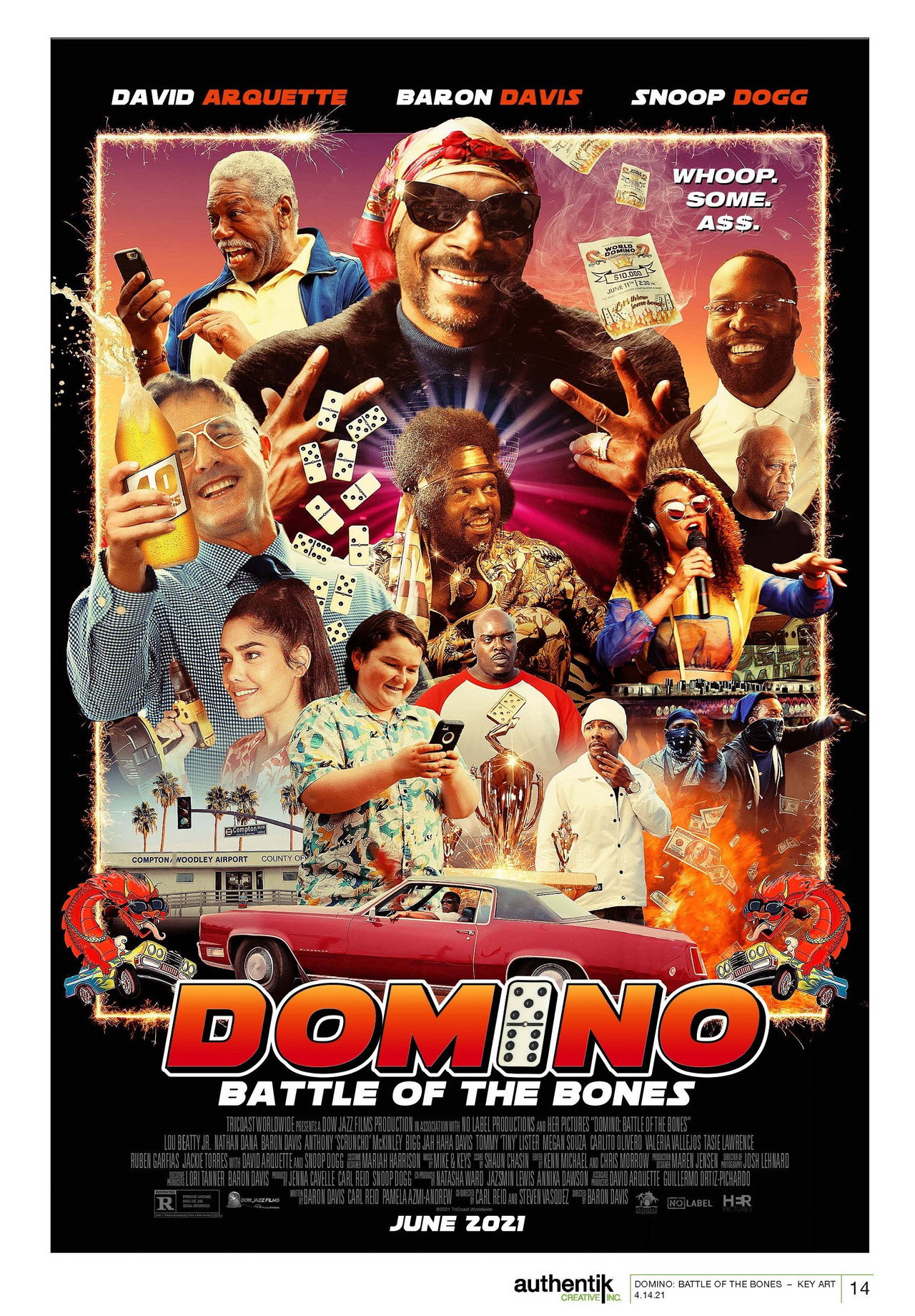 Domino: Battle of the Bones – plakát 3