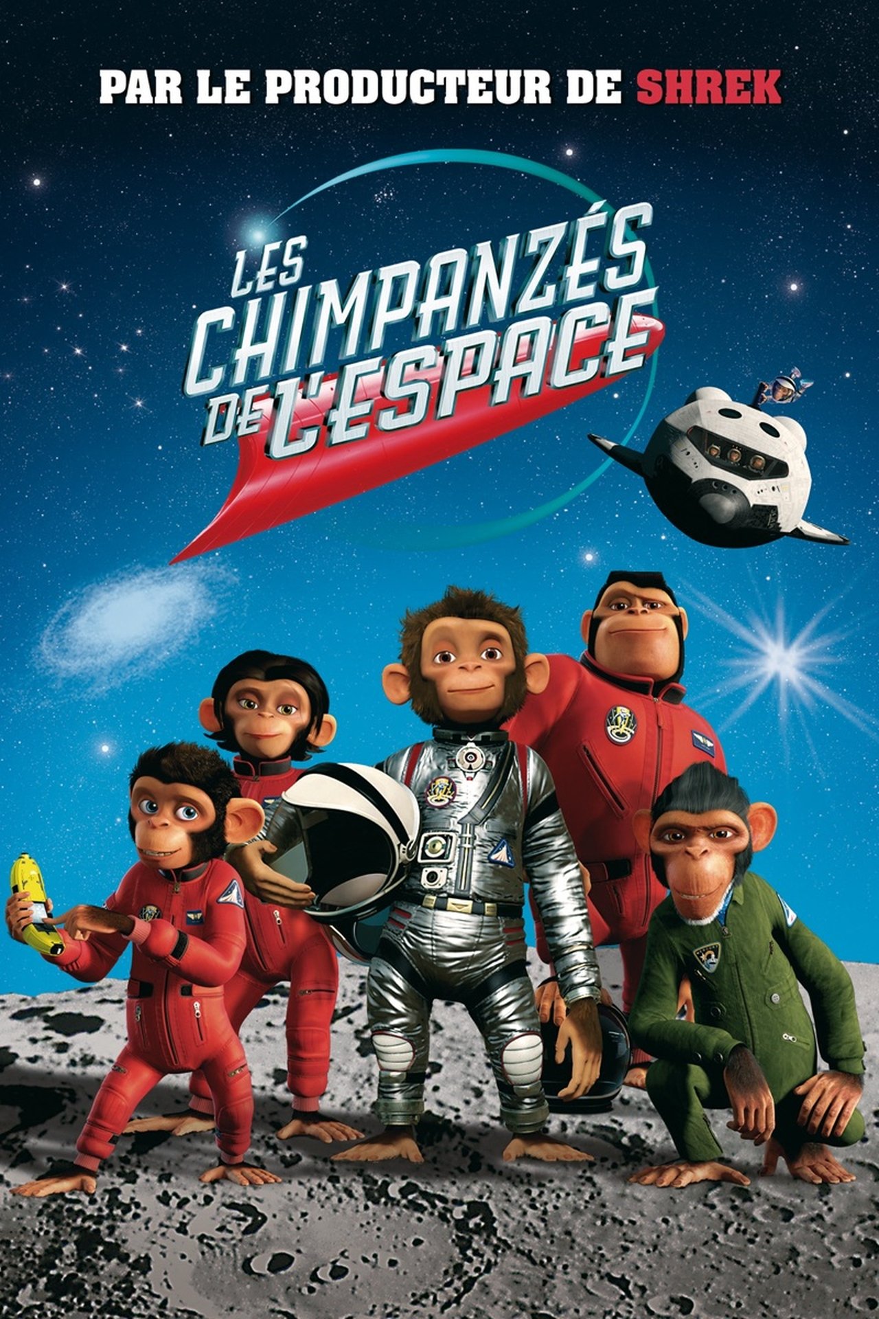Les Chimpanzés de l'espace poster