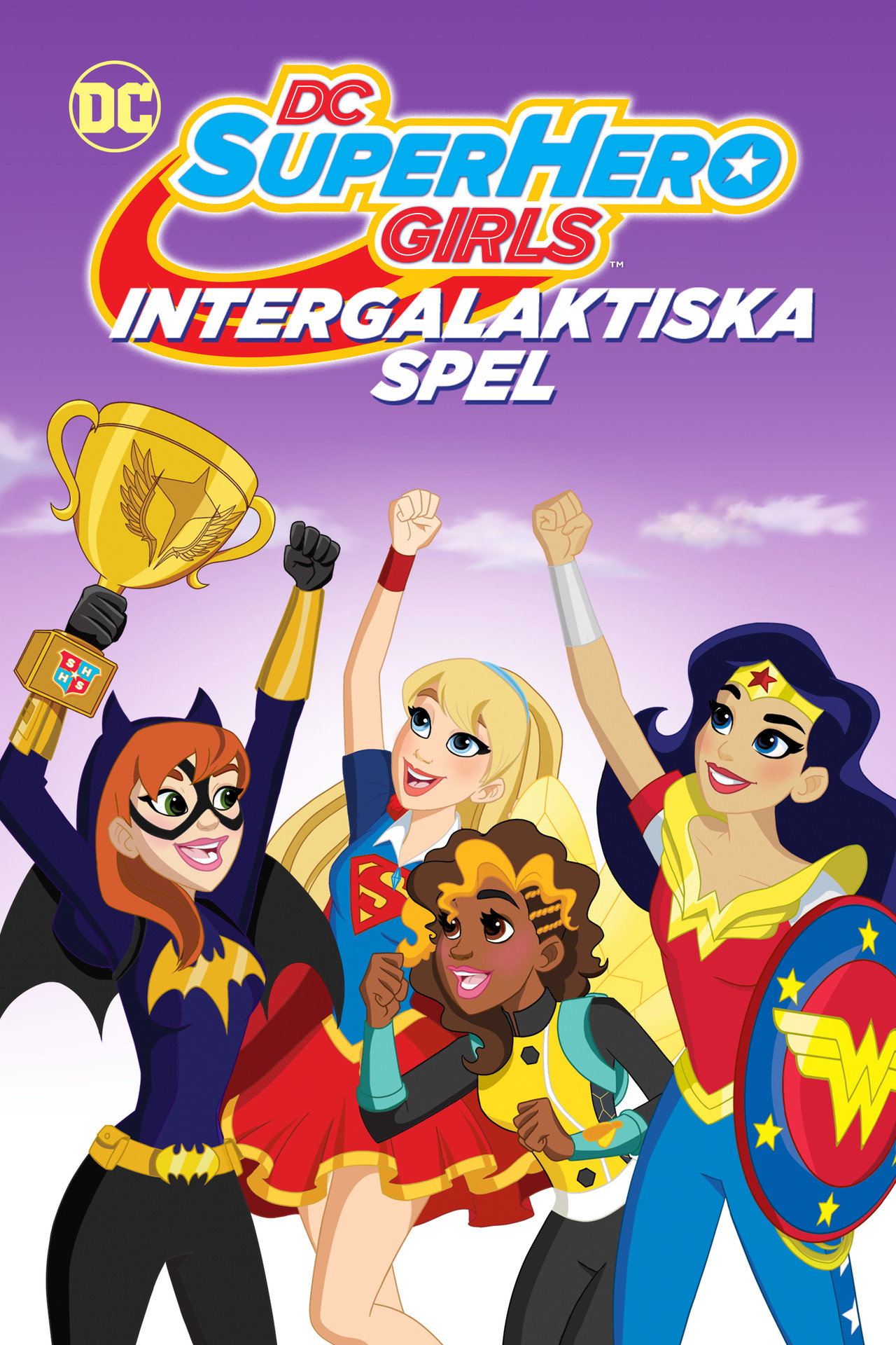 DC Super Hero Girls: Intergalaktiska spel filmaffisch
