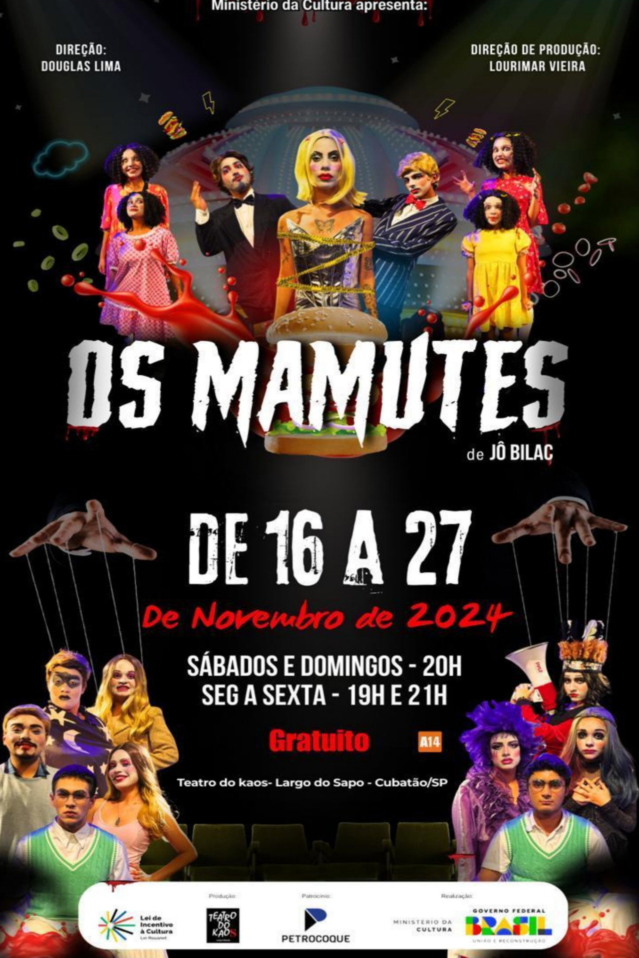 Os Mamutes filmaffisch