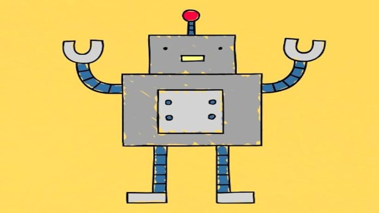 Super Simple Draw - Season 1 Episode 3 : How To Draw A Robot