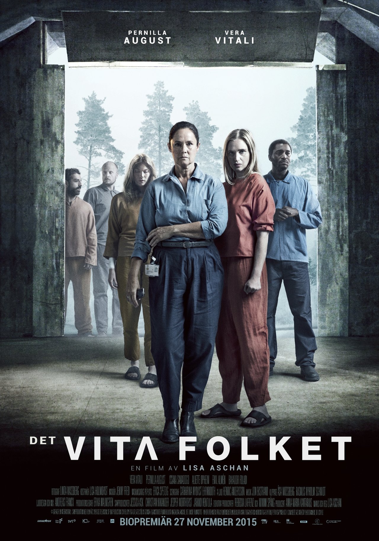 Det vita folket poster