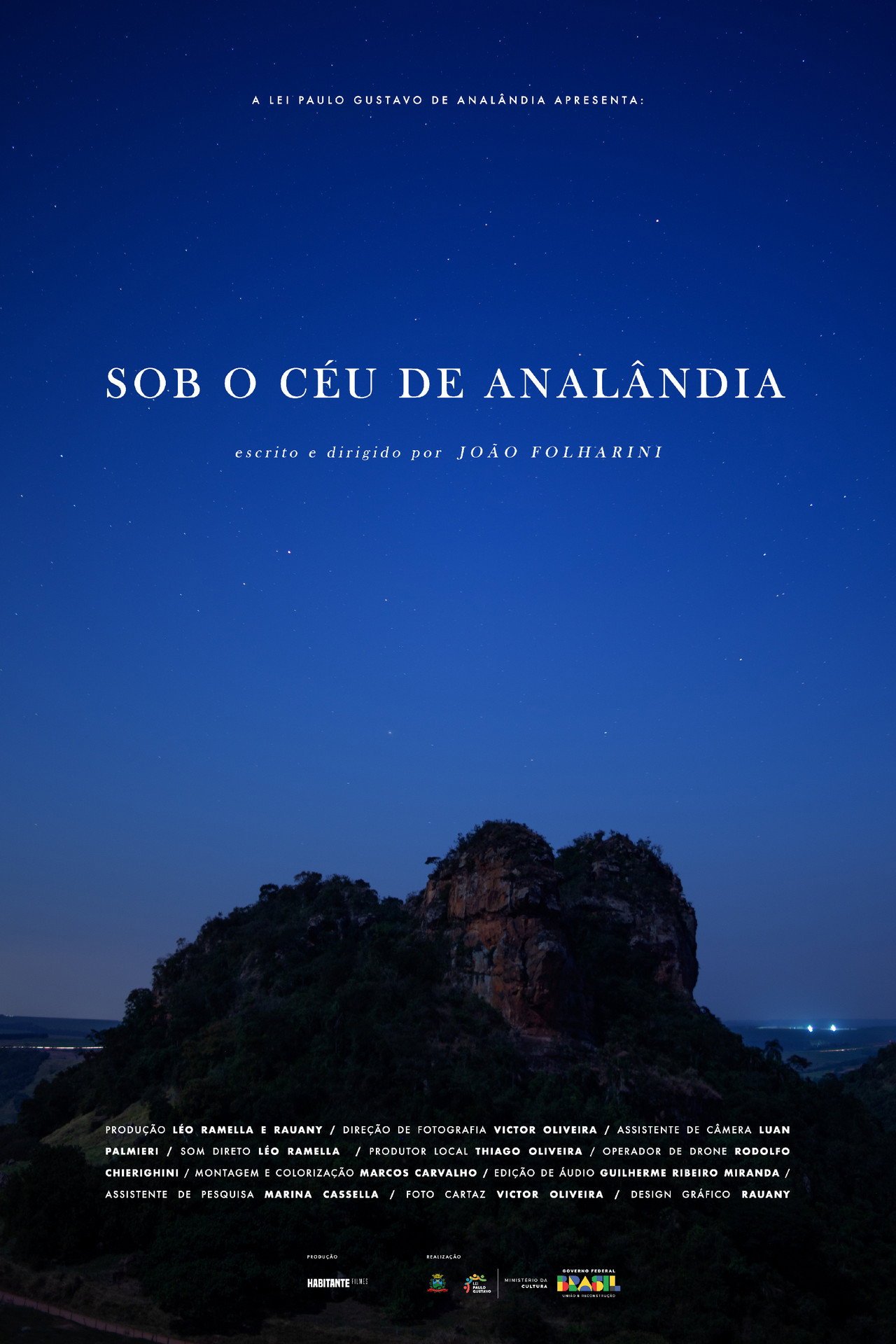 Sob o Céu de Analândia filmaffisch