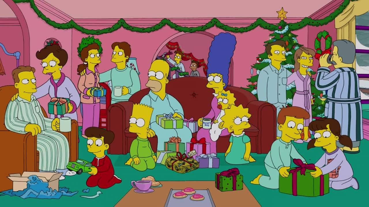 The Simpsons - Season 25 Episode 8 : White Christmas Blues