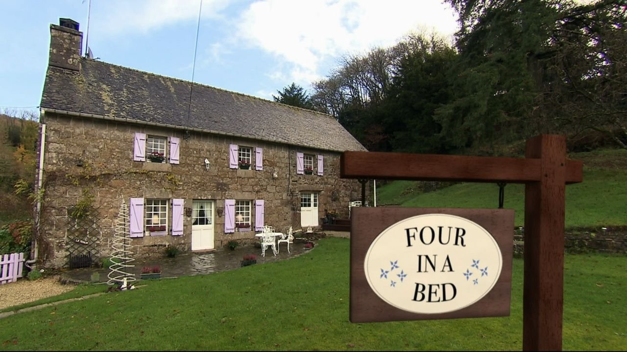 Four in a Bed background