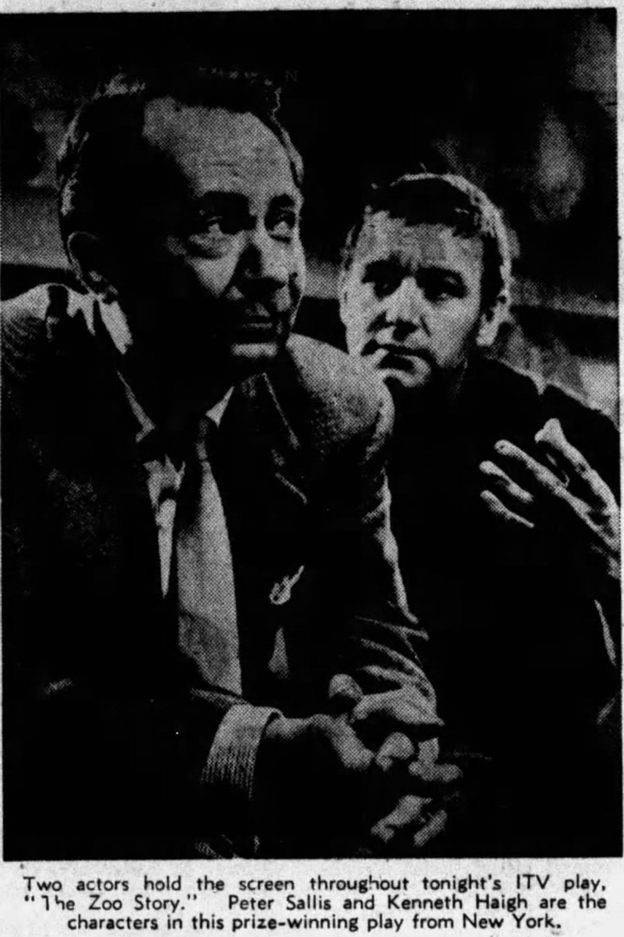 The Zoo Story Backdrop