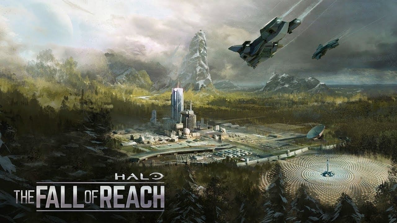 Halo The Fall of Reach background