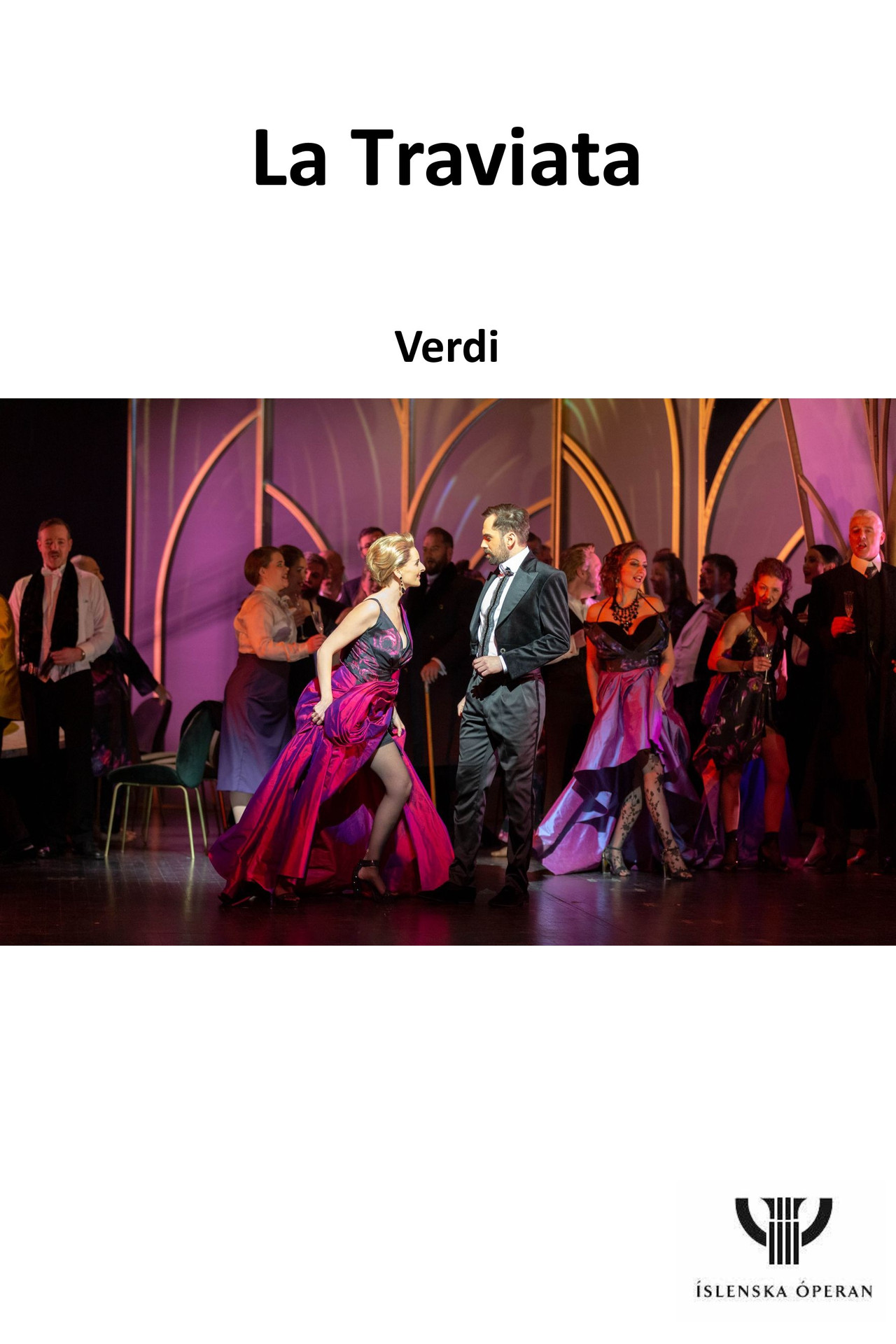 La Traviata - Icelandic Backdrop